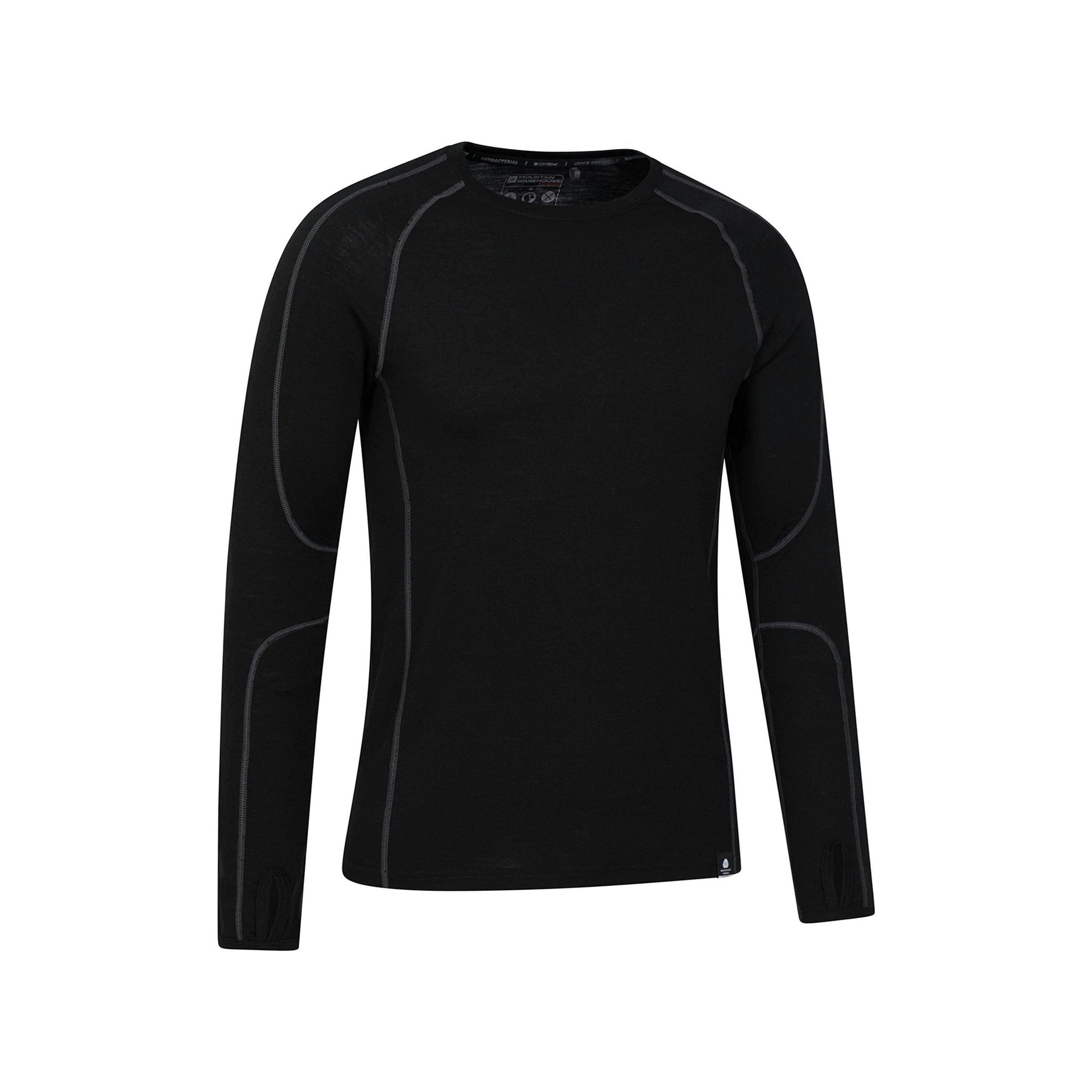 Mountain Warehouse Mens Asgard Merino Wool Base Layer Set , view 3 of 5
