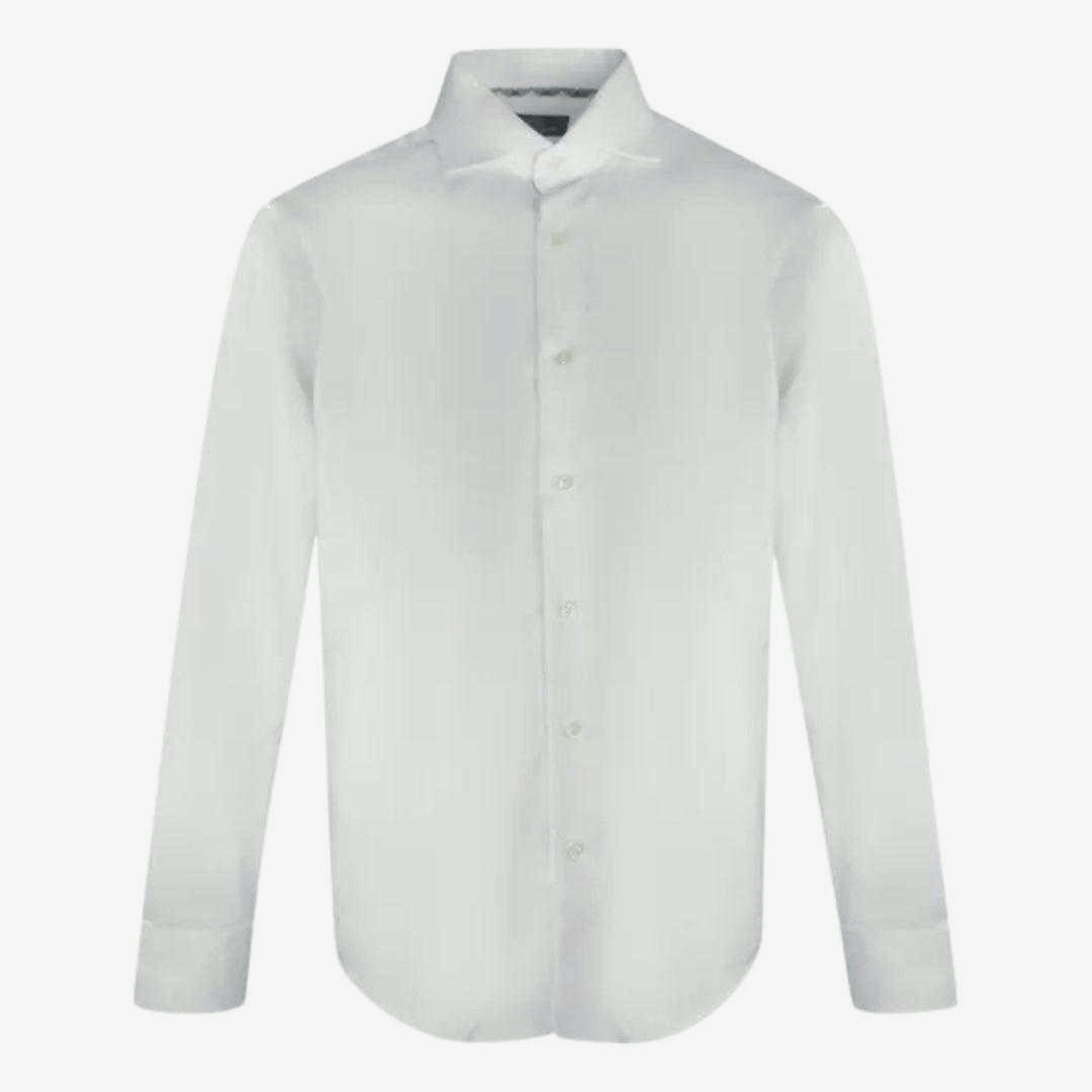 Aquascutum Mens Plain Long-Sleeved Shirt , view 1 of 1