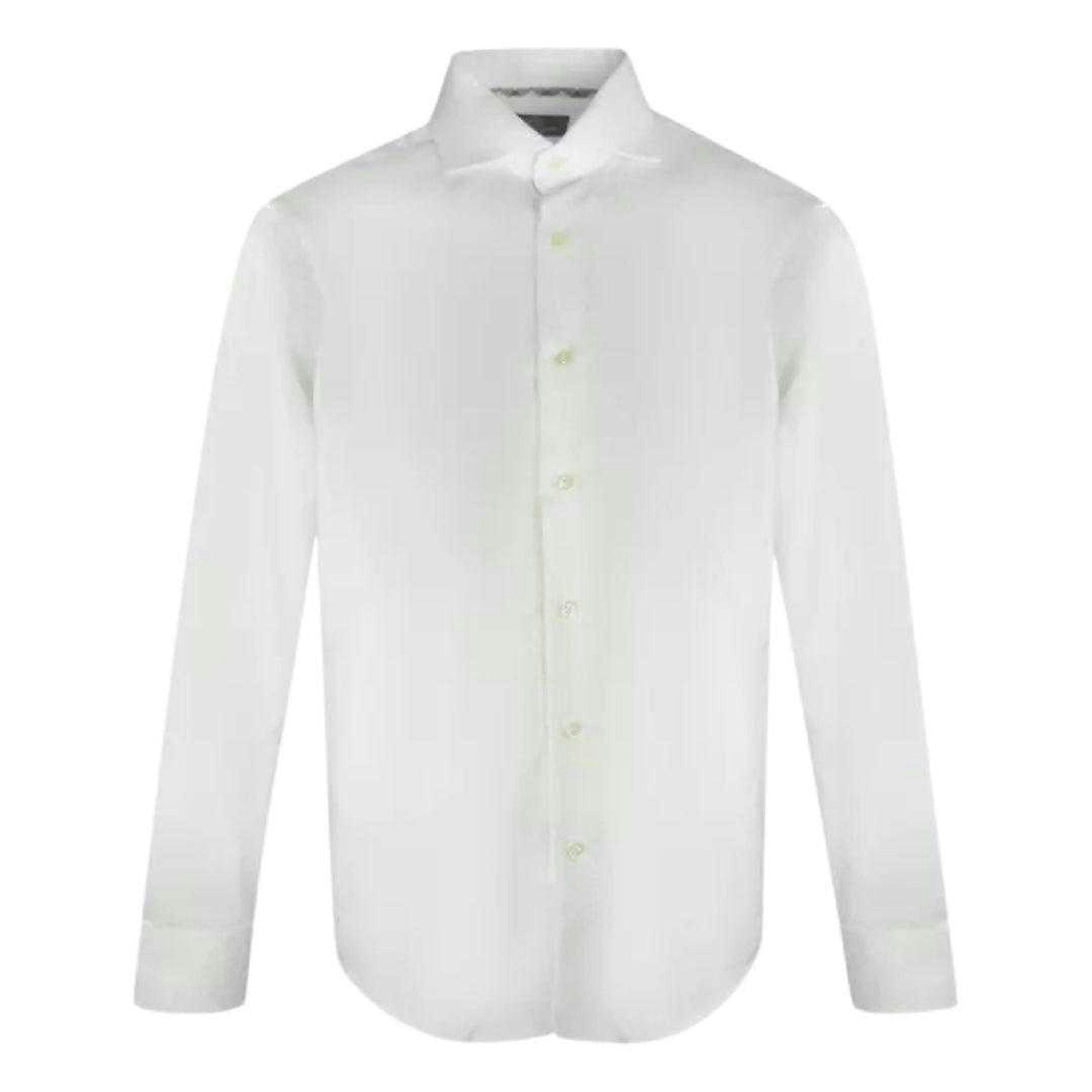 Aquascutum Mens Plain Long-Sleeved Shirt , view 1 of 2