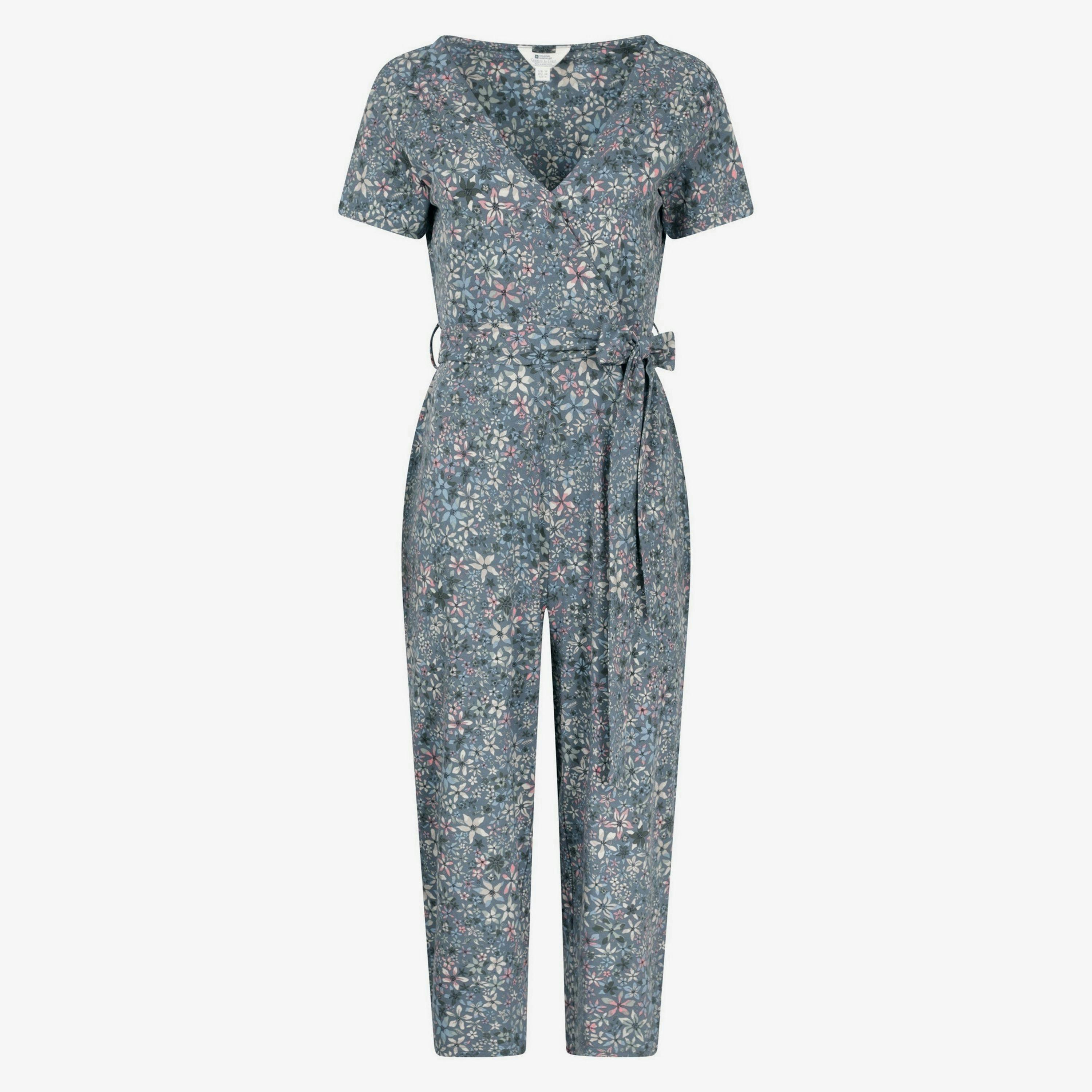 Mountain Warehouse Womens/Ladies Santorini Floral Wrap Jumpsuit , view 1 of 4