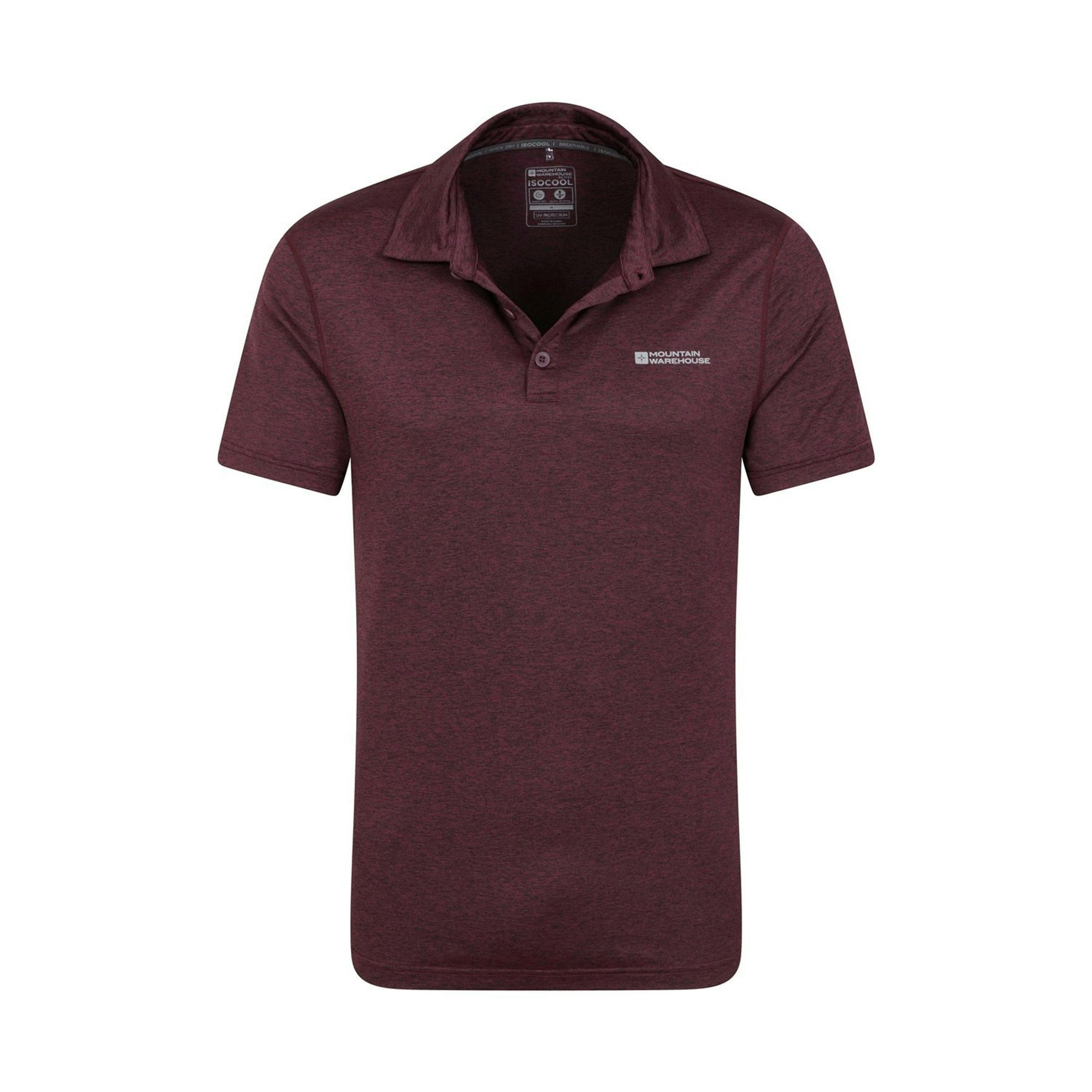 Mountain Warehouse Mens Deuce IsoCool Polo Shirt , view 3 of 5