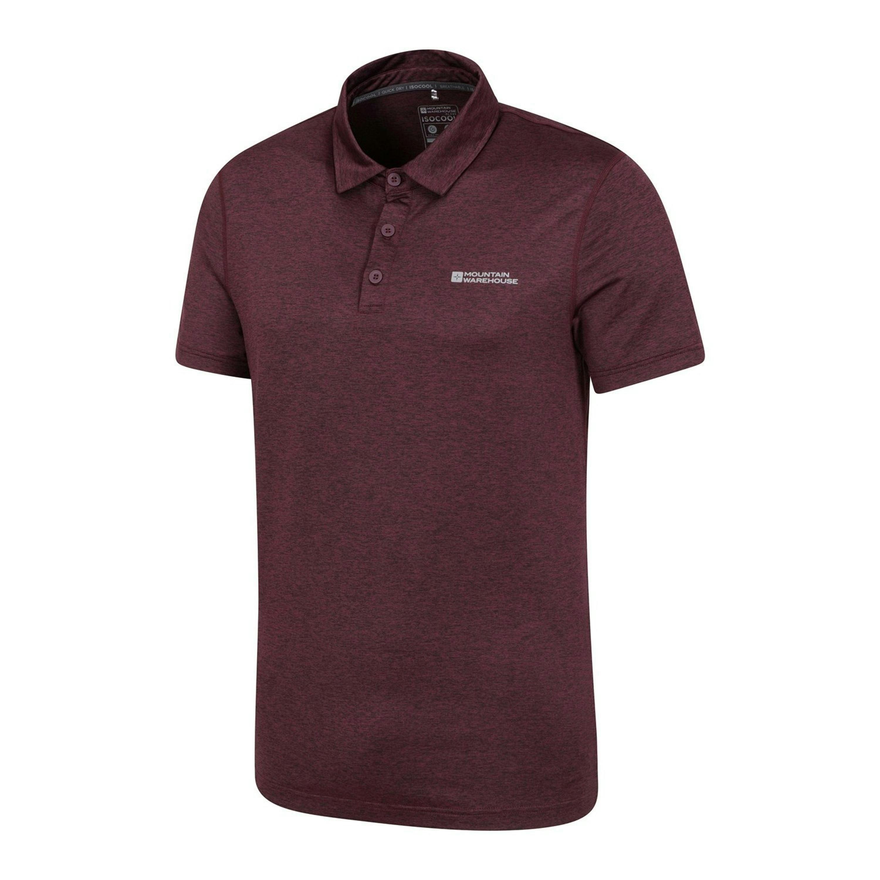 Mountain Warehouse Mens Deuce IsoCool Polo Shirt , view 4 of 5