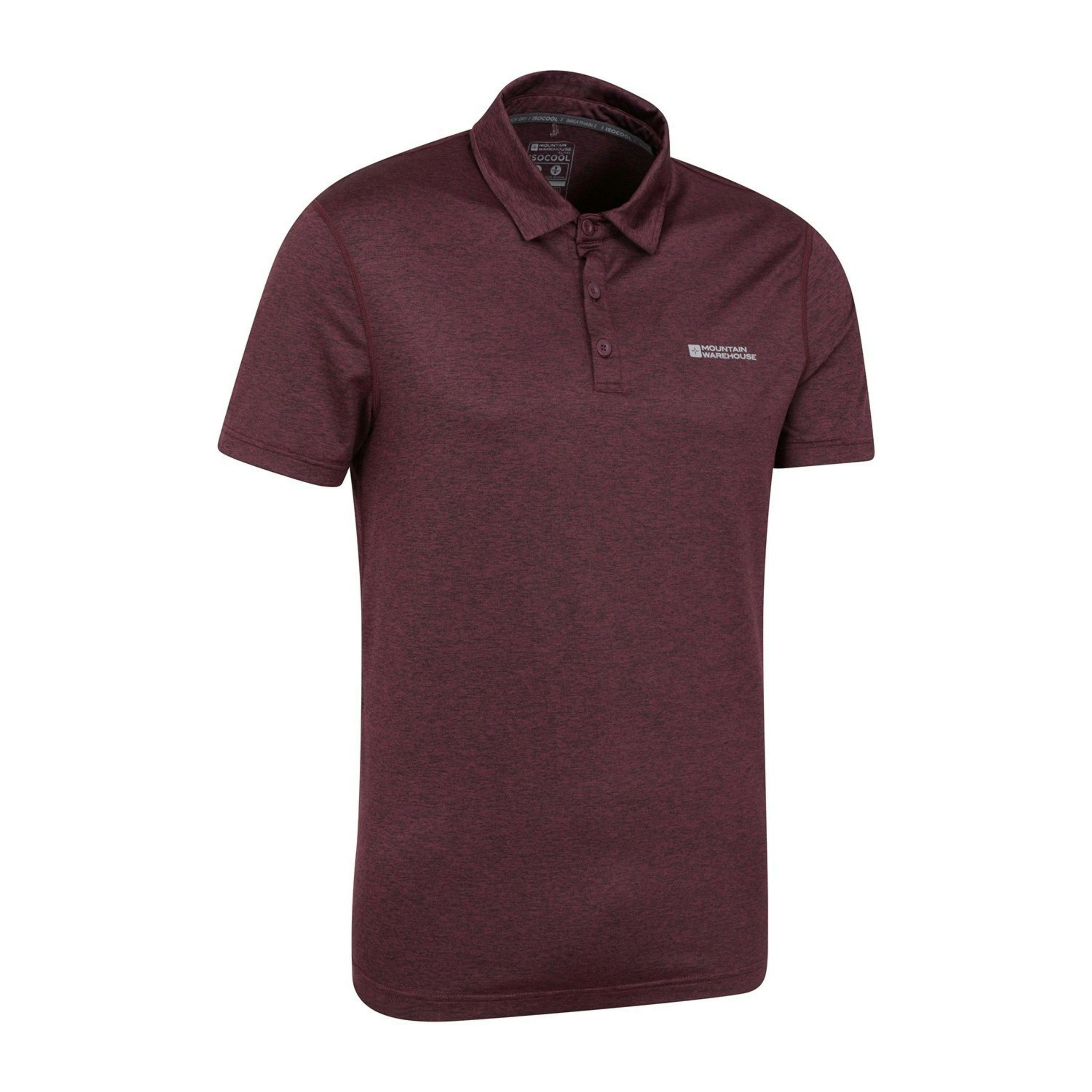 Mountain Warehouse Mens Deuce IsoCool Polo Shirt , view 5 of 5
