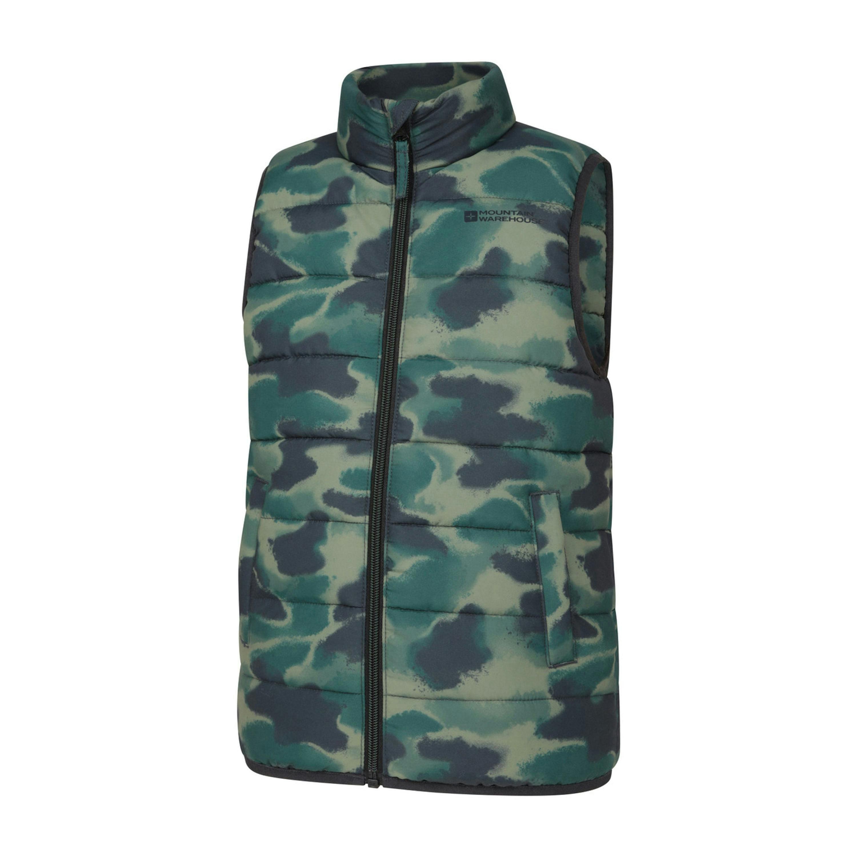 Mountain Warehouse Childrens/Kids Rocko Butterfly Padded Gilet , view 3 of 3