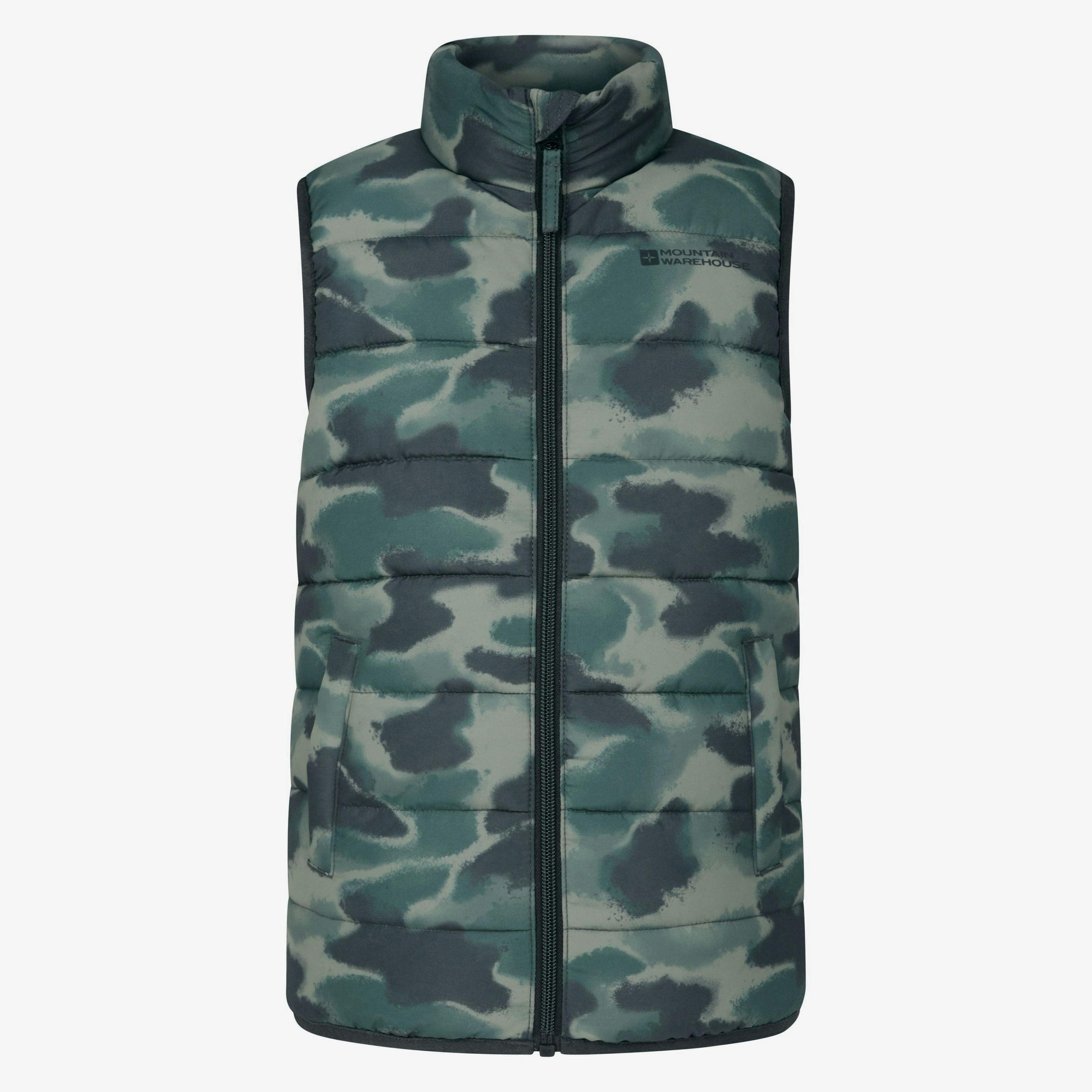 Mountain Warehouse Childrens/Kids Rocko Butterfly Padded Gilet , view 1 of 1