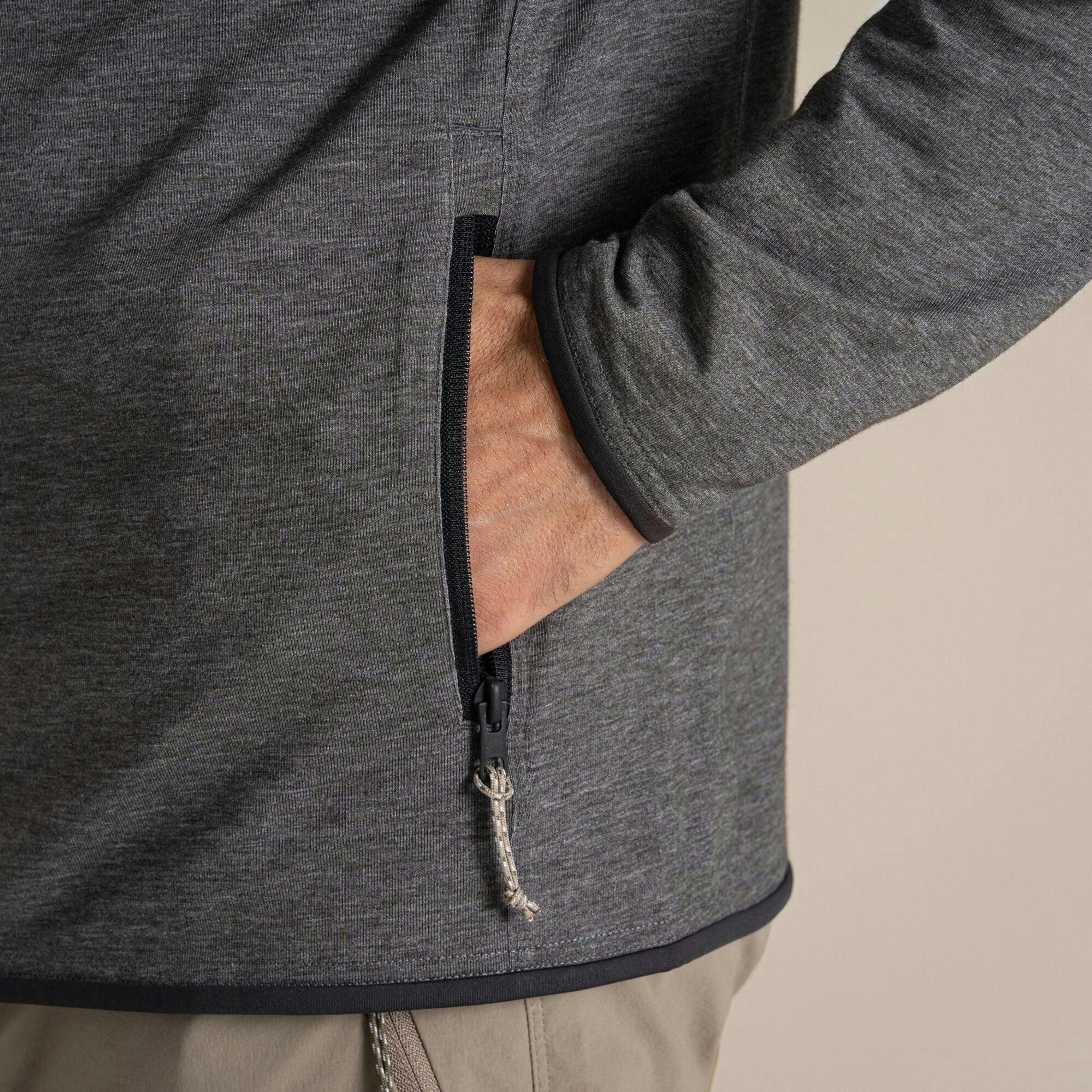 Craghoppers Mens Deft Nosilife Full Zip Hoodie , view 3 of 6