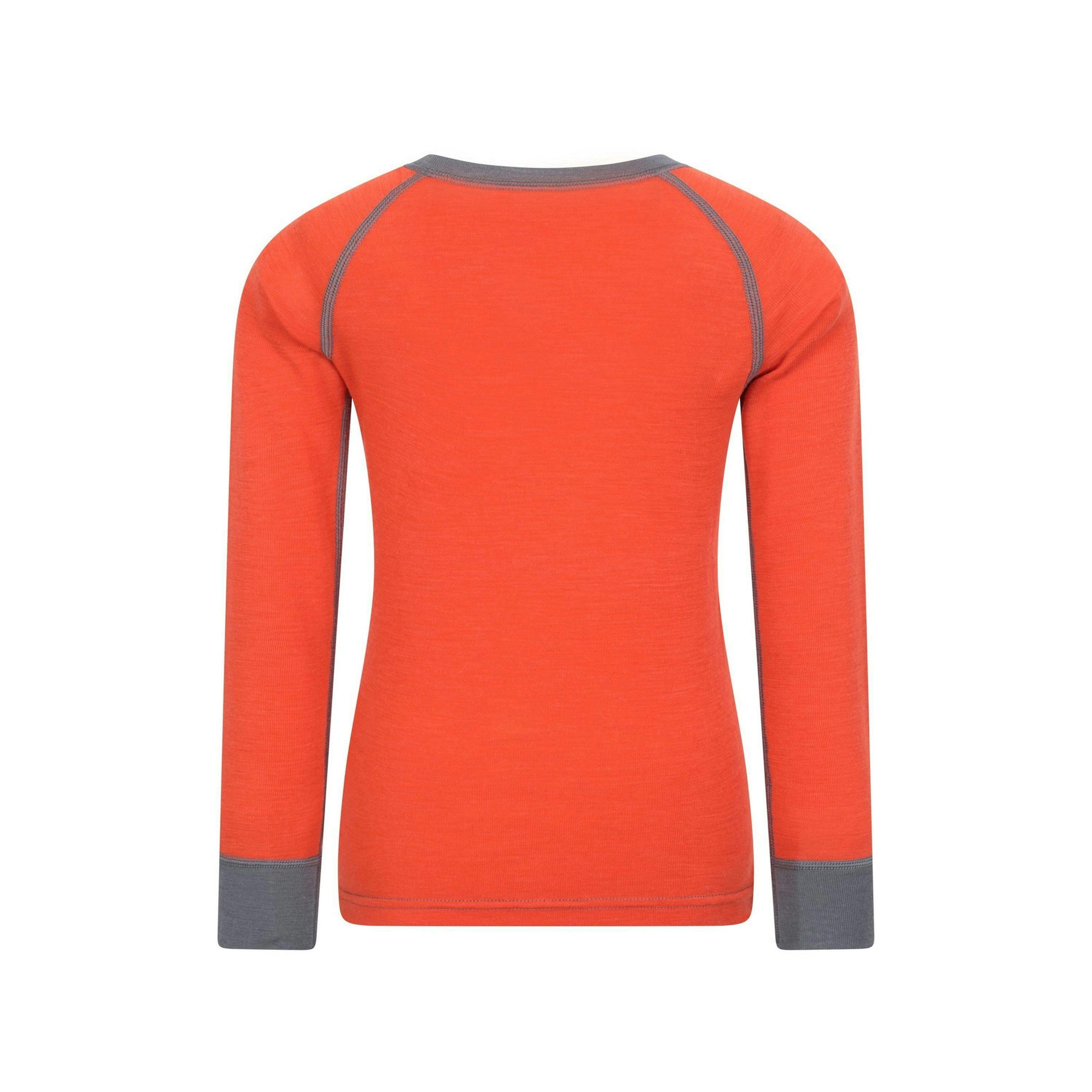 Mountain Warehouse Childrens/Kids Merino II Round Neck Base Layer Top , view 2 of 4