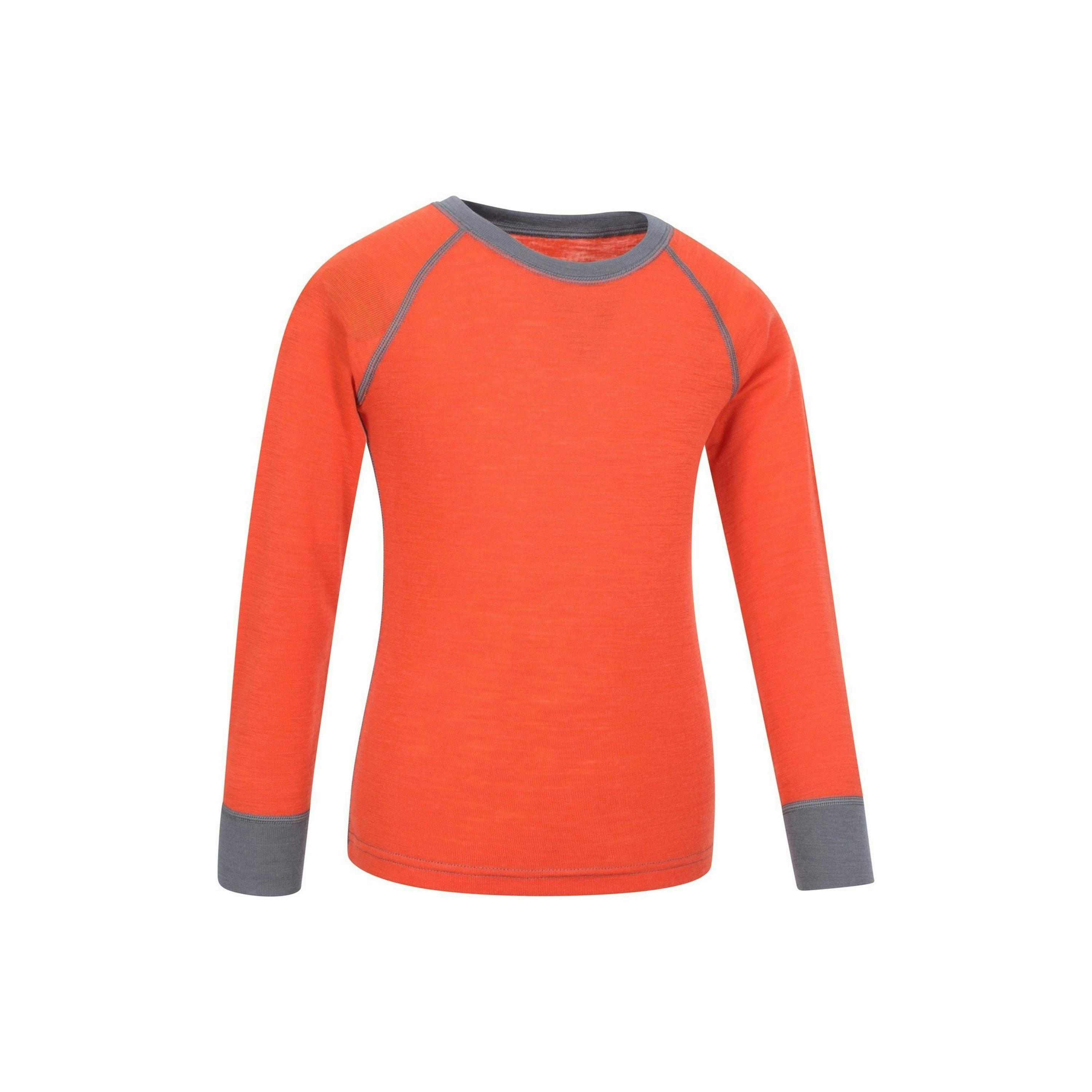Mountain Warehouse Childrens/Kids Merino II Round Neck Base Layer Top , view 3 of 4