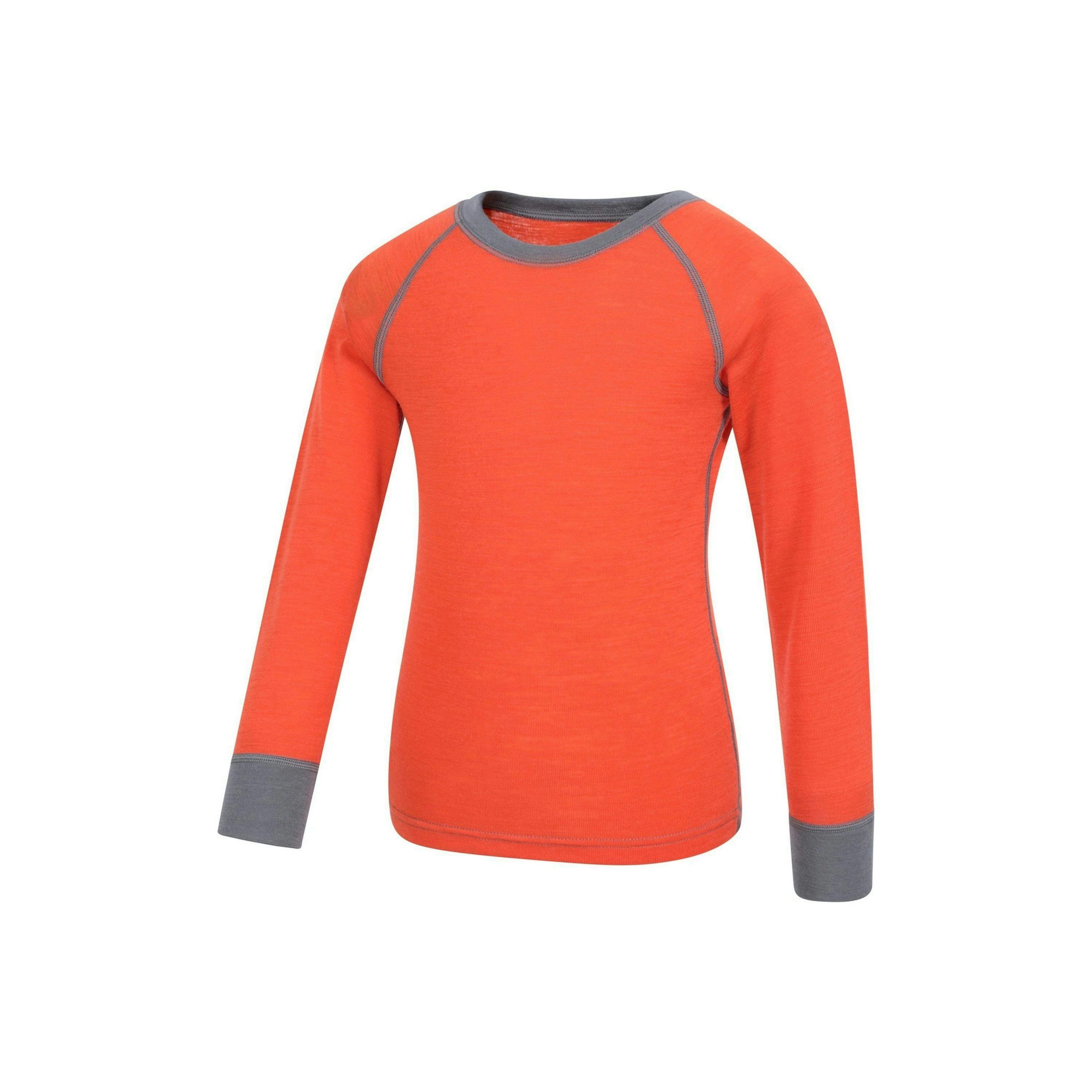 Mountain Warehouse Childrens/Kids Merino II Round Neck Base Layer Top , view 4 of 4