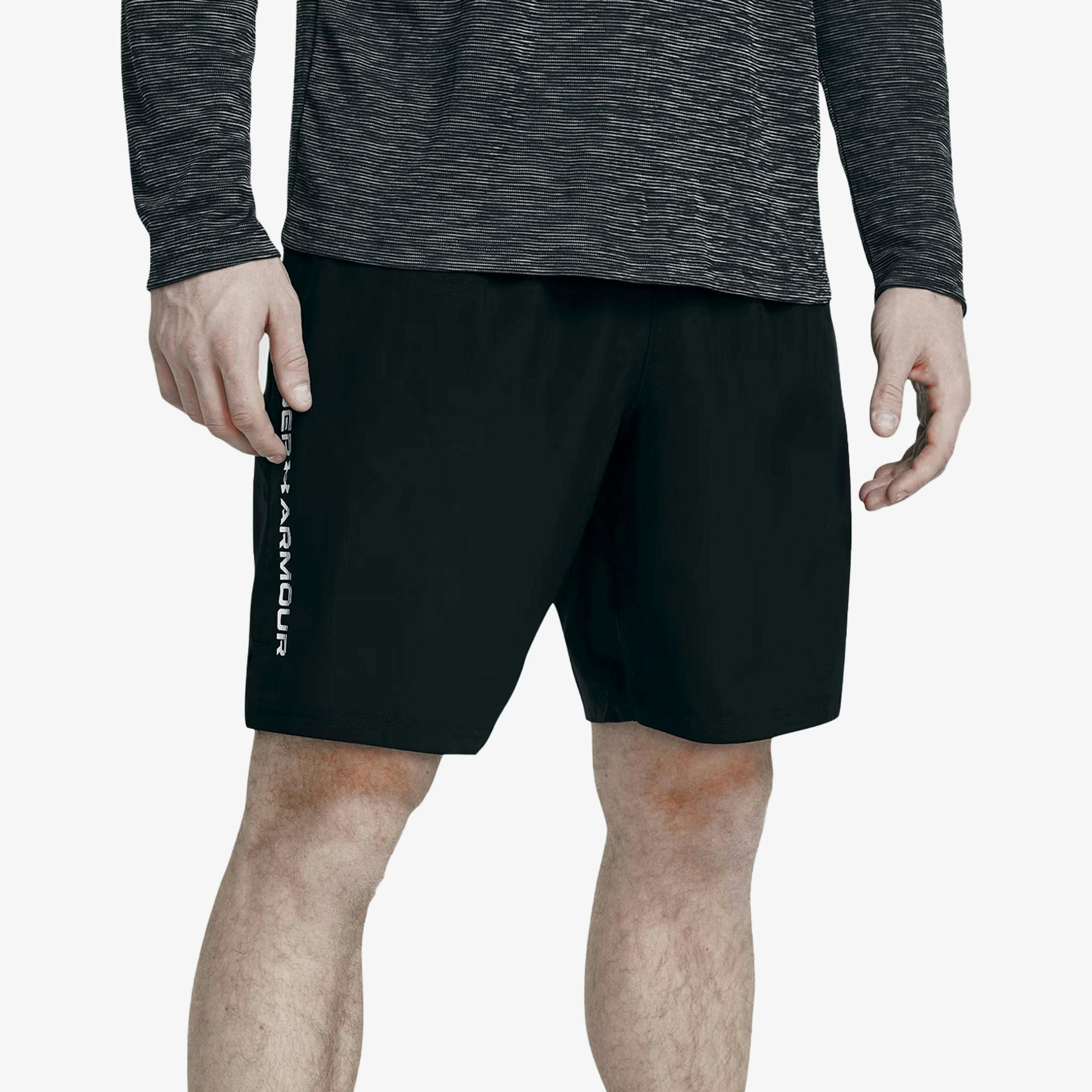 Under Armour Mens Technical Wordmark Woven Shorts , view 1 of 1