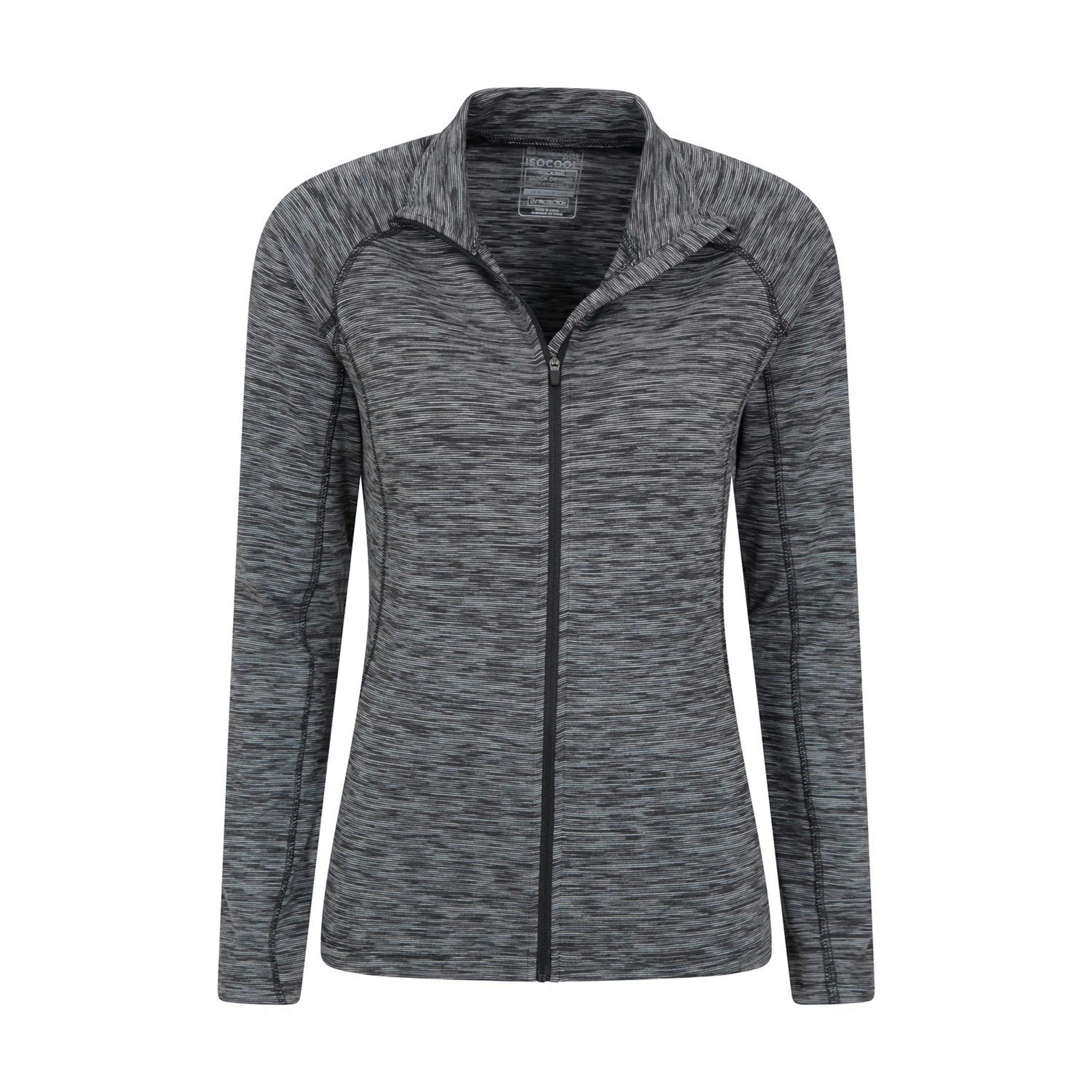Mountain Warehouse Womens/Ladies Bend & Stretch Full Zip Midlayer , view 2 of 4