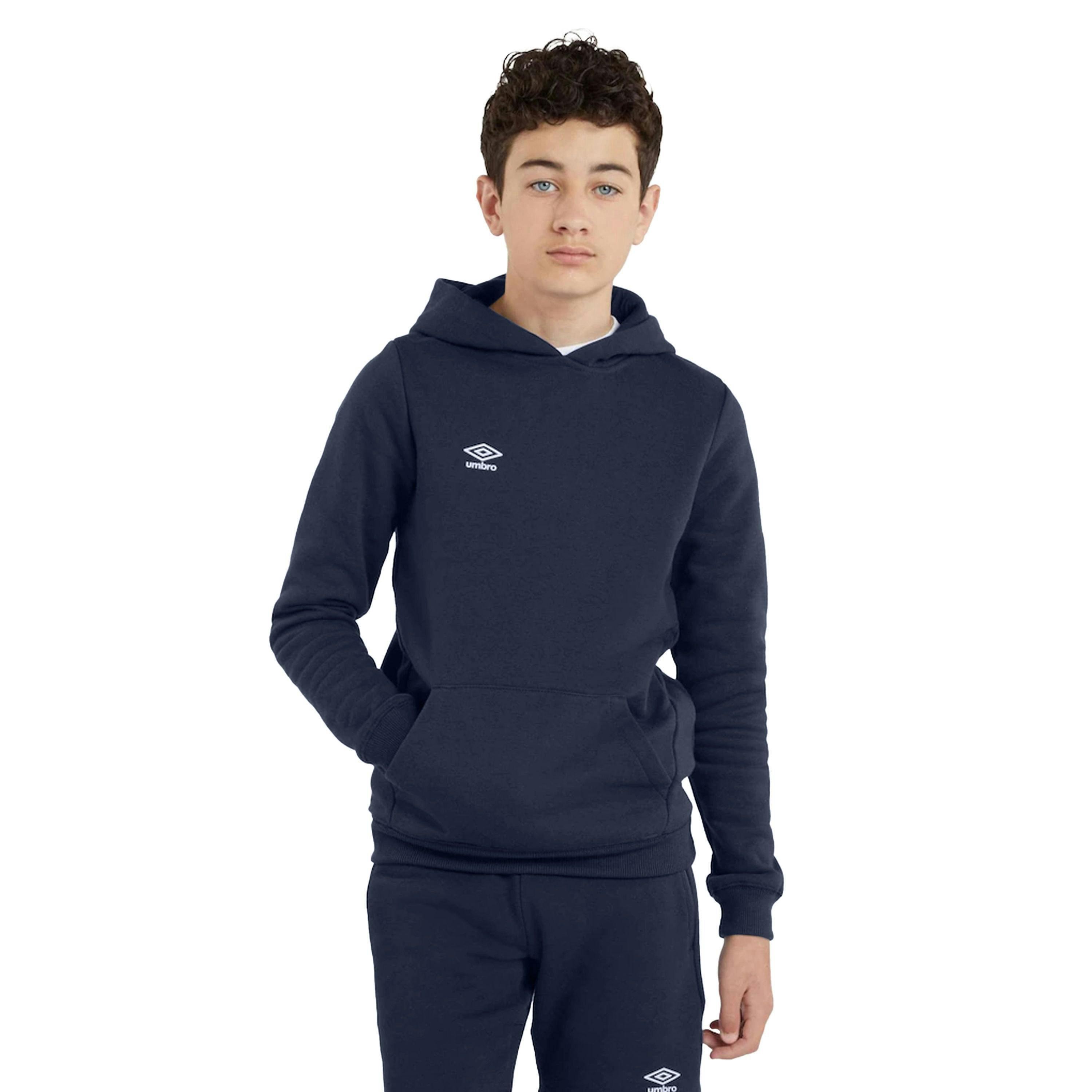 Umbro Childrens/Kids Club Leisure Drawstring Hoodie , view 5 of 5