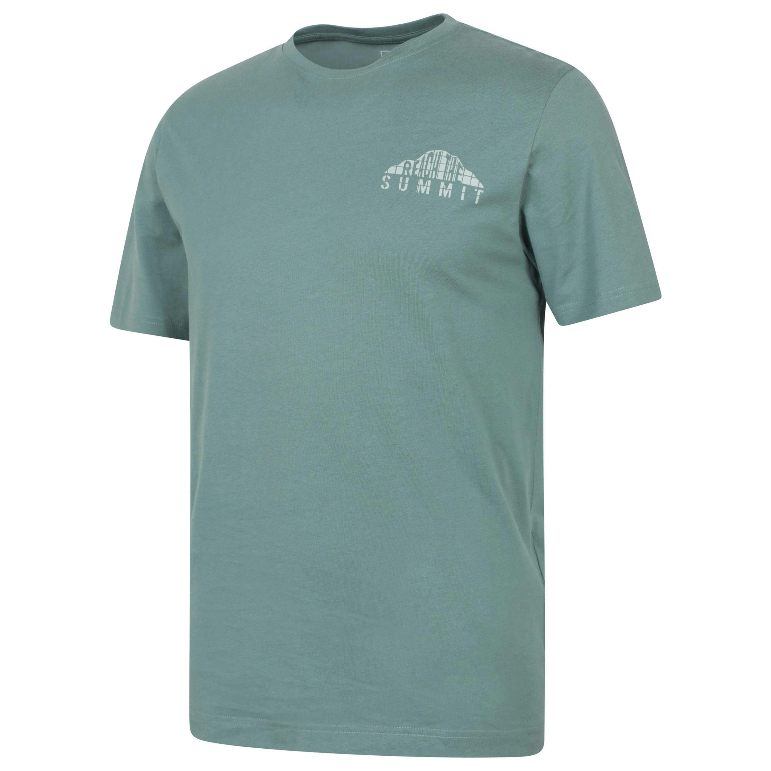 Mountain Warehouse Mens Reach The Summit Graphic T-Shirt , view 3 of 4