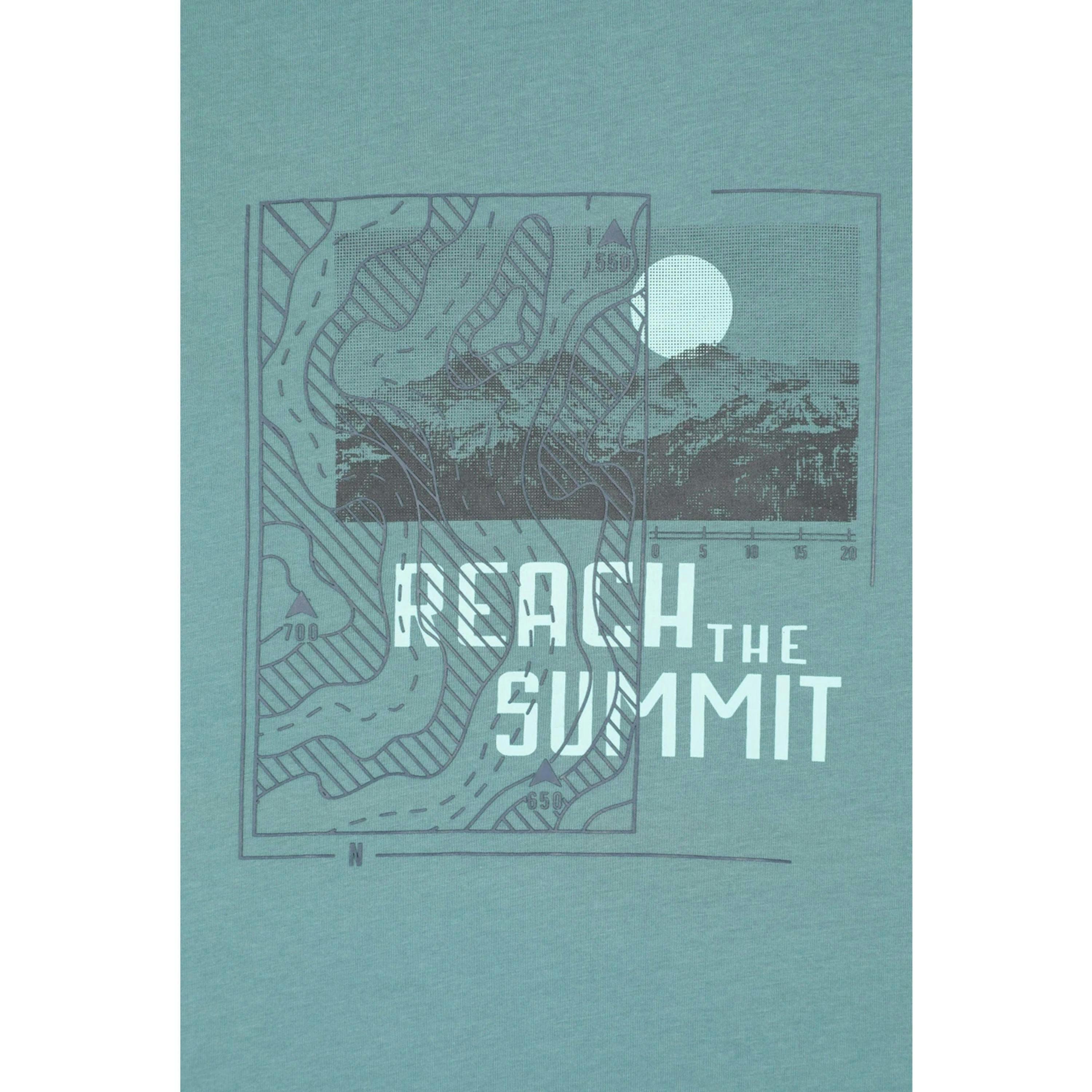 Mountain Warehouse Mens Reach The Summit Graphic T-Shirt , view 5 of 6