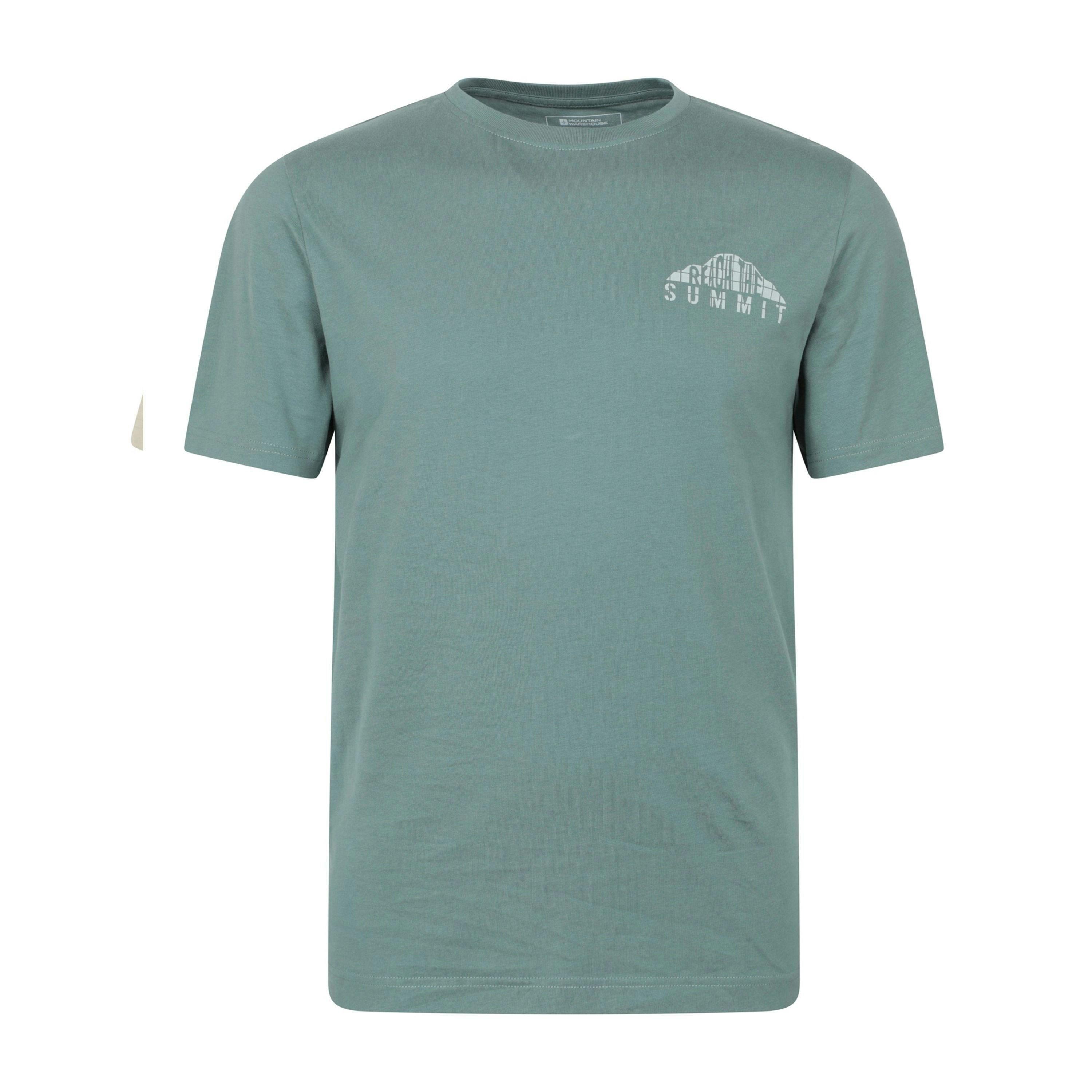 Mountain Warehouse Mens Reach The Summit Graphic T-Shirt , view 1 of 4