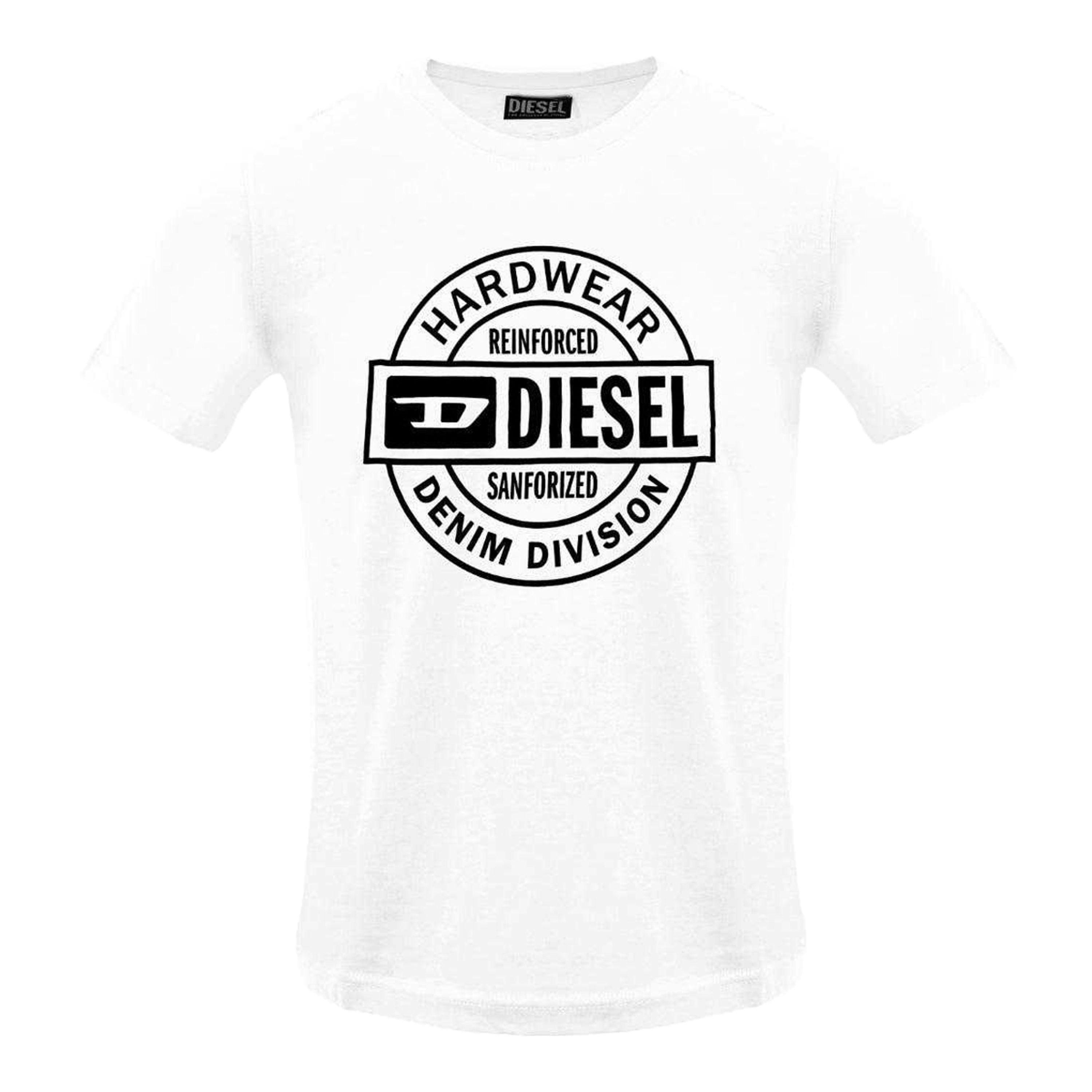 Diesel Mens Hardware Circle Logo T-Shirt , view 1 of 4