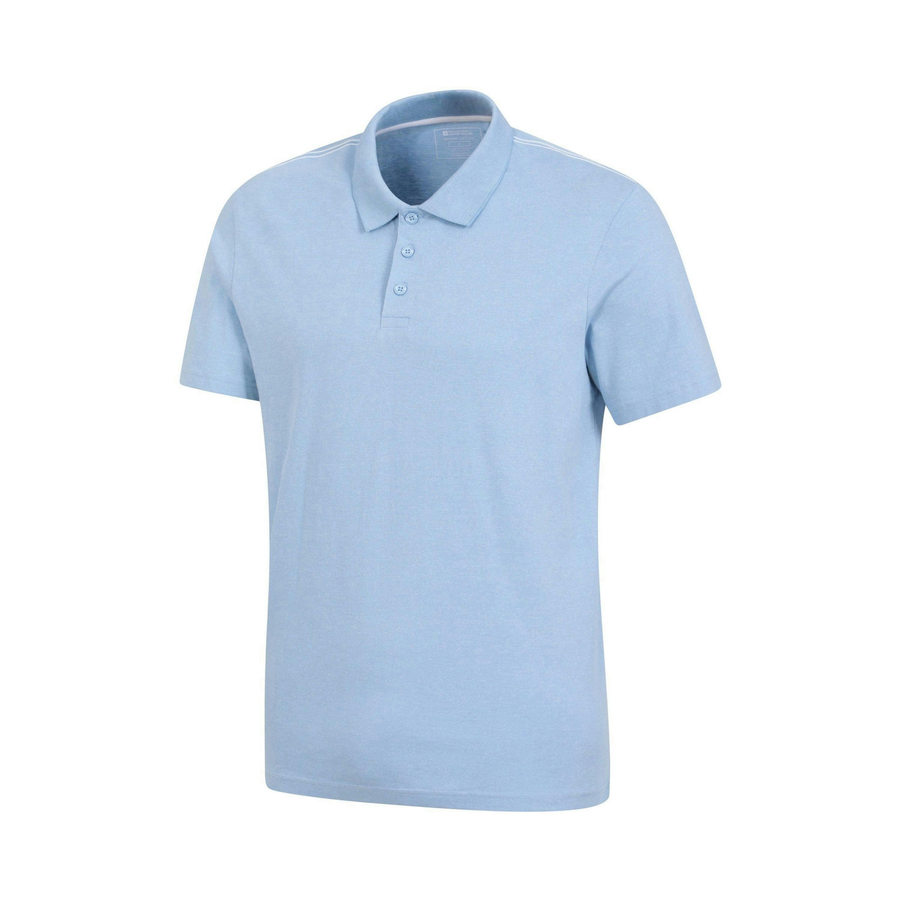 Mountain Warehouse Mens Cordyline Textured Polo Shirt , view 3 of 4