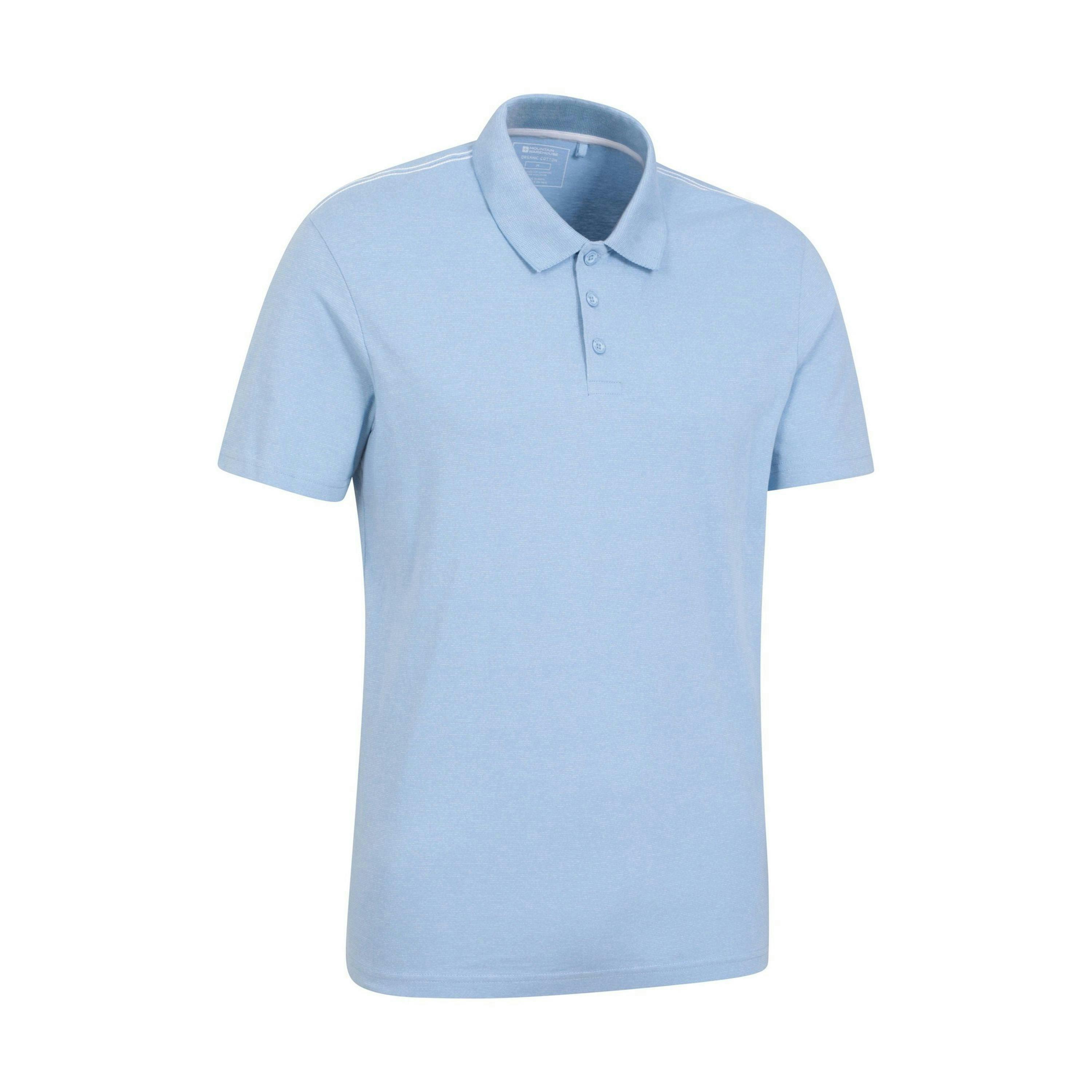 Mountain Warehouse Mens Cordyline Textured Polo Shirt , view 4 of 4