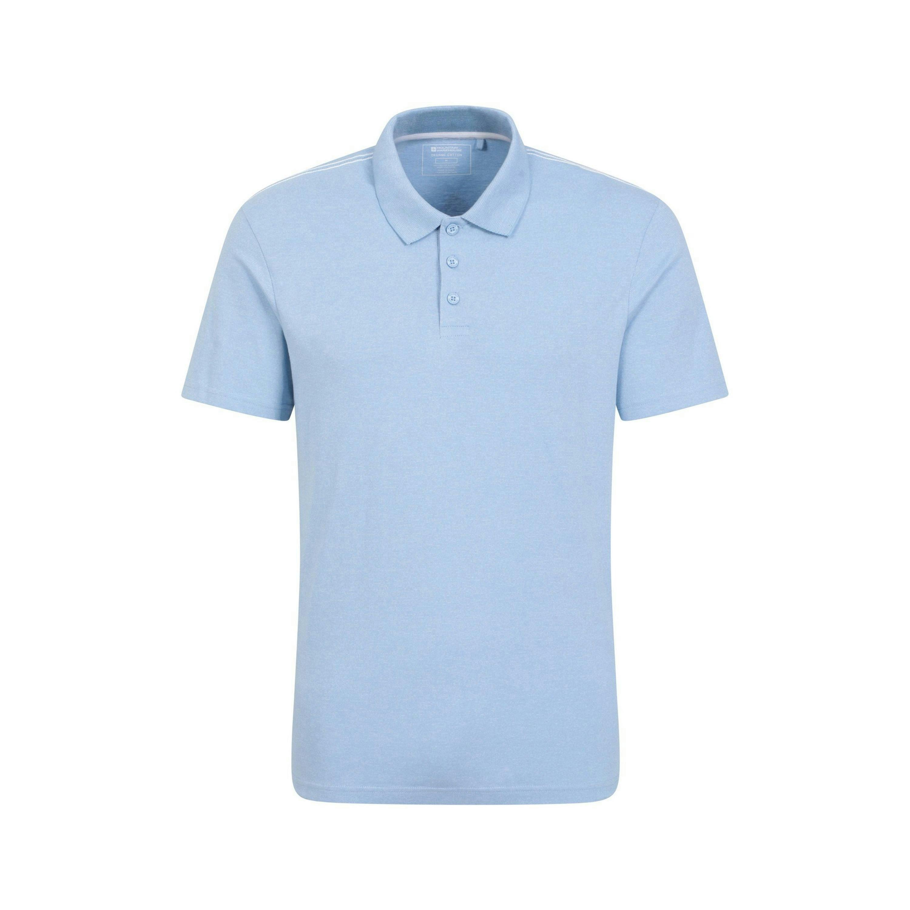 Mountain Warehouse Mens Cordyline Textured Polo Shirt , view 1 of 4