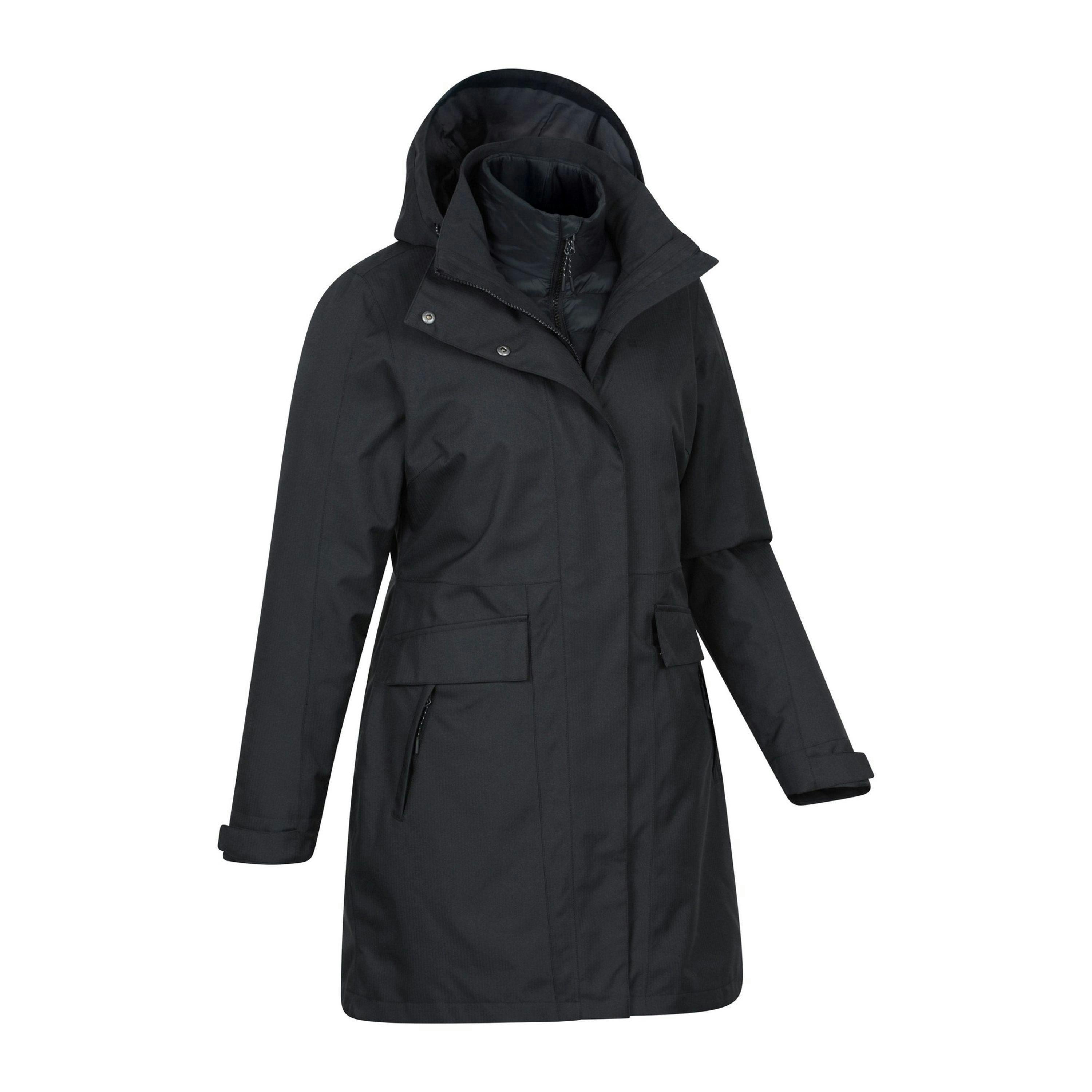 Mountain Warehouse Womens/Ladies Rain On 3 in 1 Waterproof Jacket , view 4 of 4