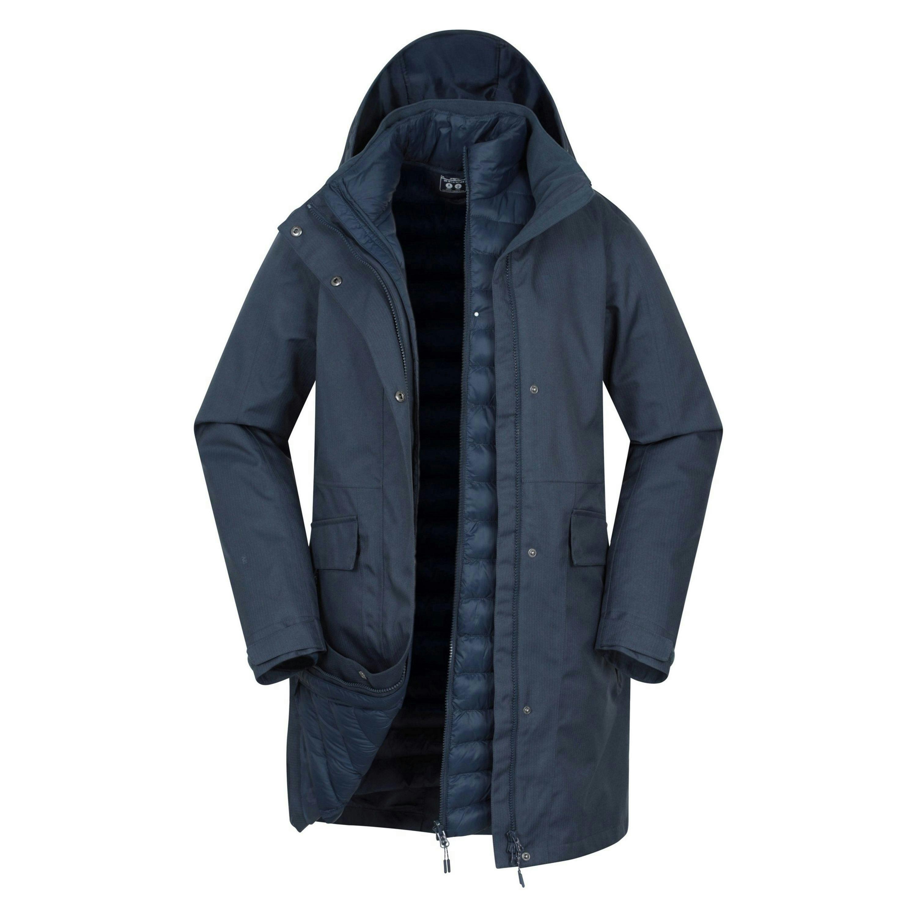 Mountain Warehouse Womens/Ladies Rain On 3 in 1 Waterproof Jacket , view 1 of 4