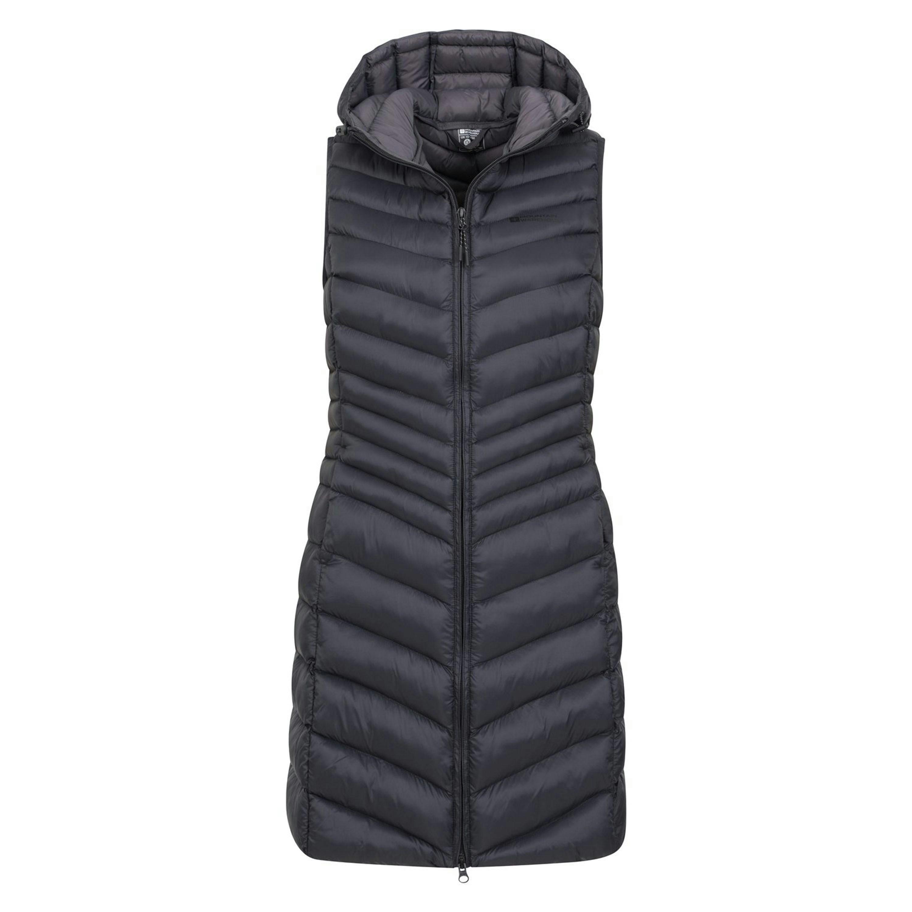 Mountain Warehouse Womens/Ladies Florence Padded Long Gilet , view 3 of 5