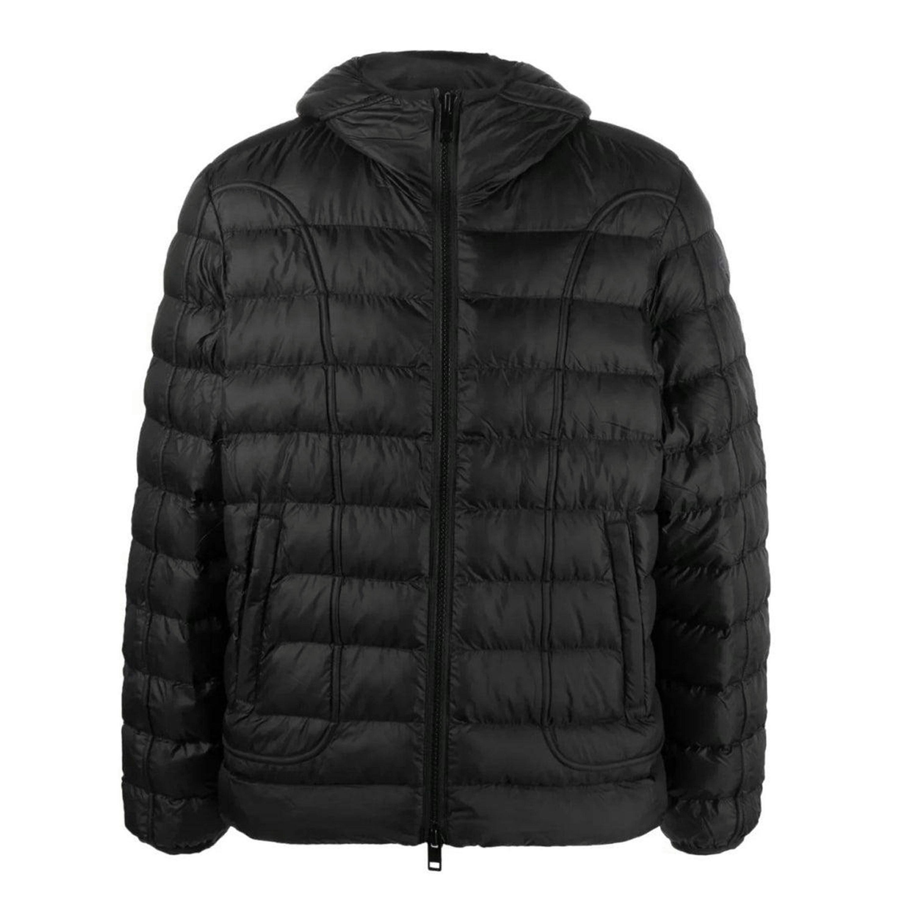 Diesel Mens Plain Hooded Jacket , view 1 of 3