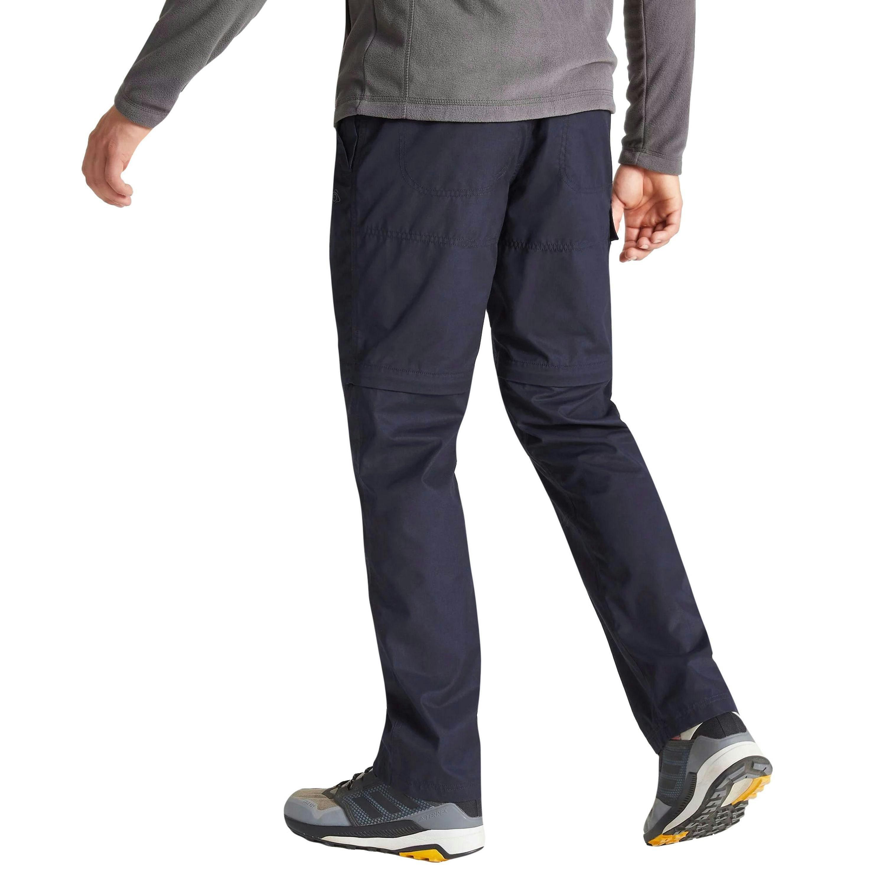 Craghoppers Mens Expert Kiwi Convertible Tailored Cargo Trousers , view 3 of 4