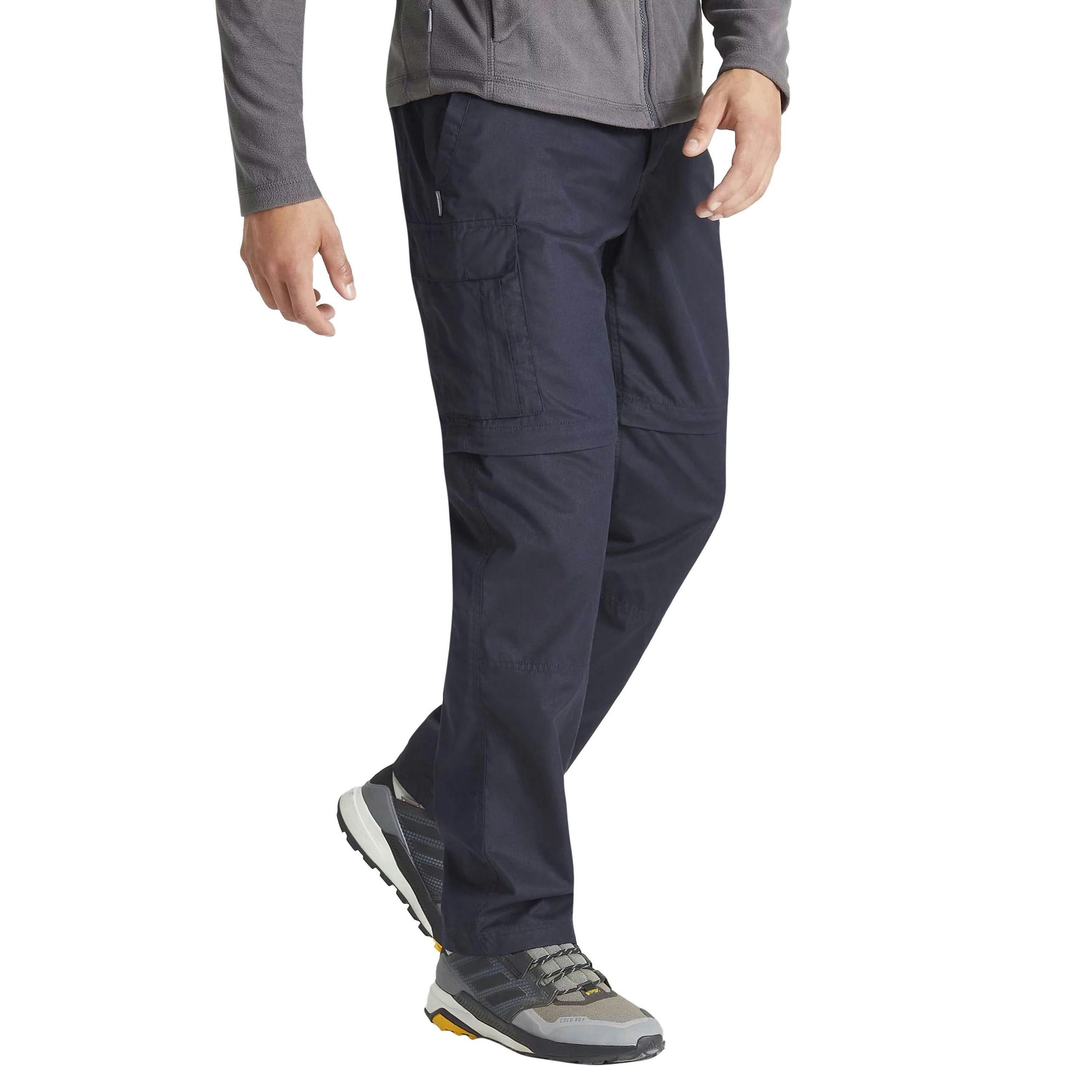 Craghoppers Mens Expert Kiwi Convertible Tailored Cargo Trousers , view 4 of 4