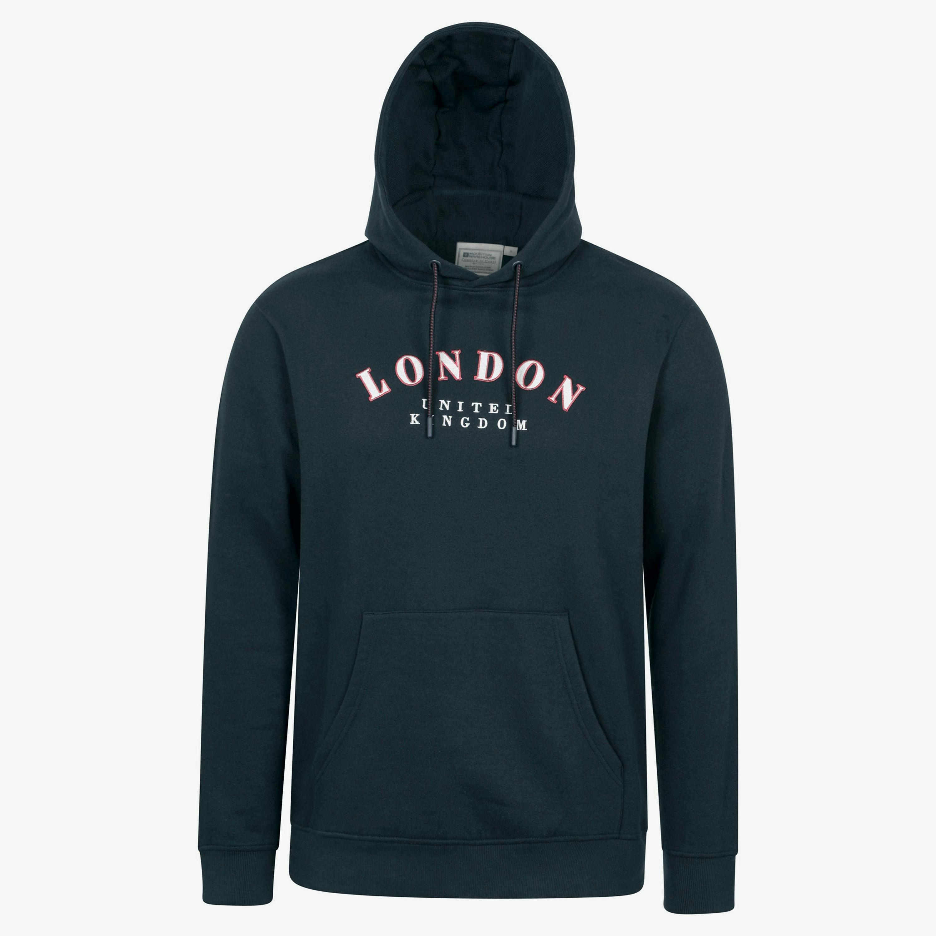Mountain Warehouse Mens Regional London Graphic Hoodie , view 1 of 4
