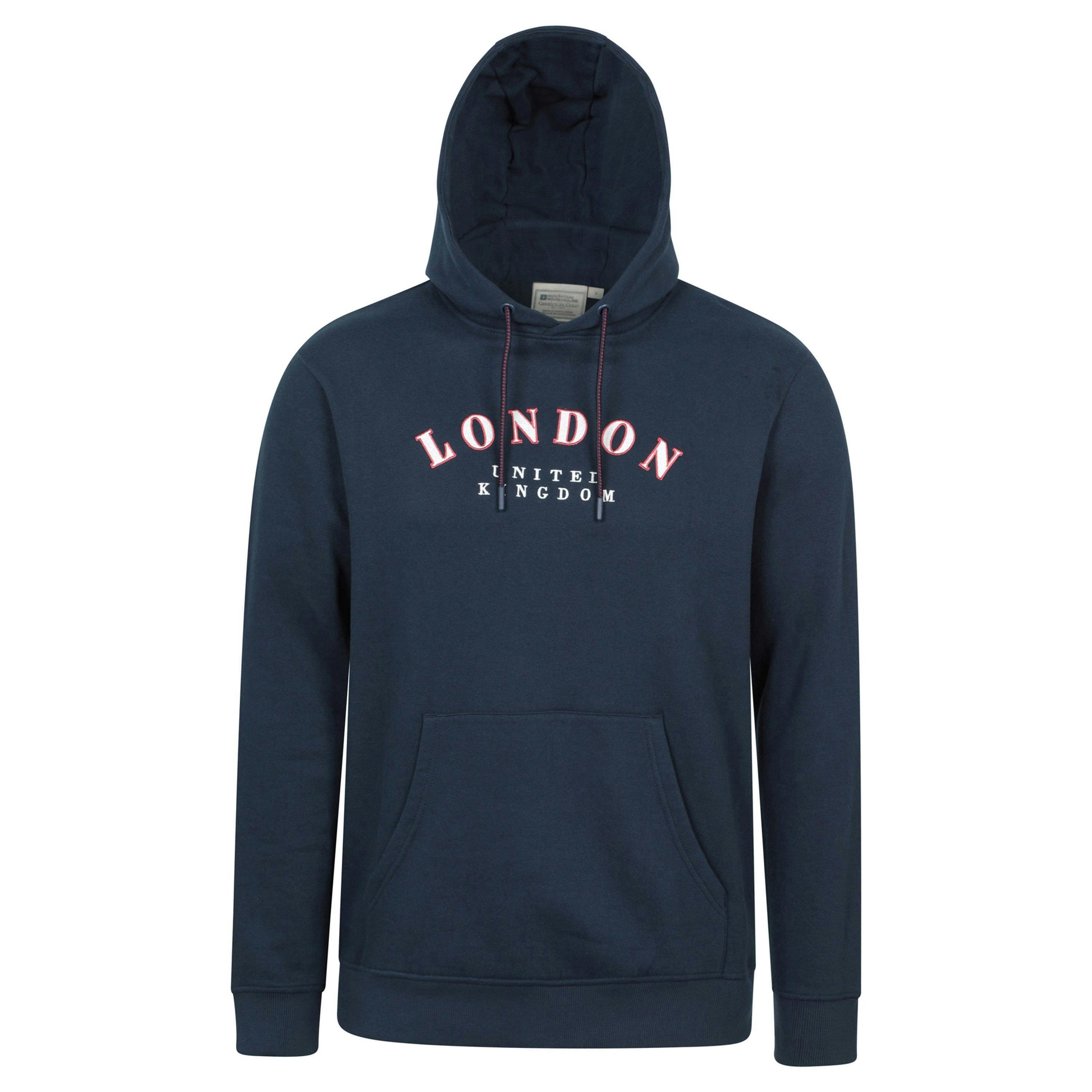 Mountain Warehouse Mens Regional London Graphic Hoodie , view 1 of 4