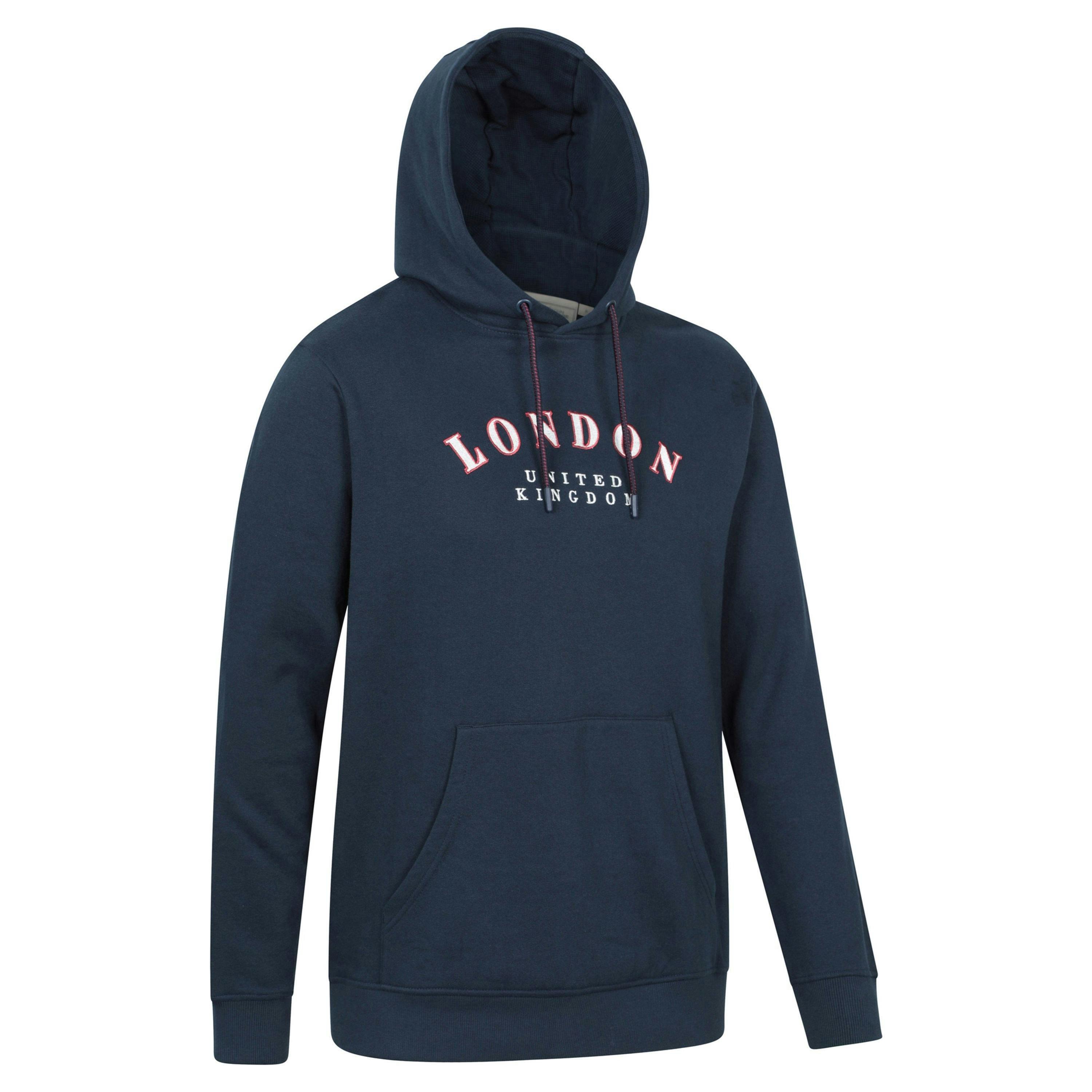 Mountain Warehouse Mens Regional London Graphic Hoodie , view 3 of 4