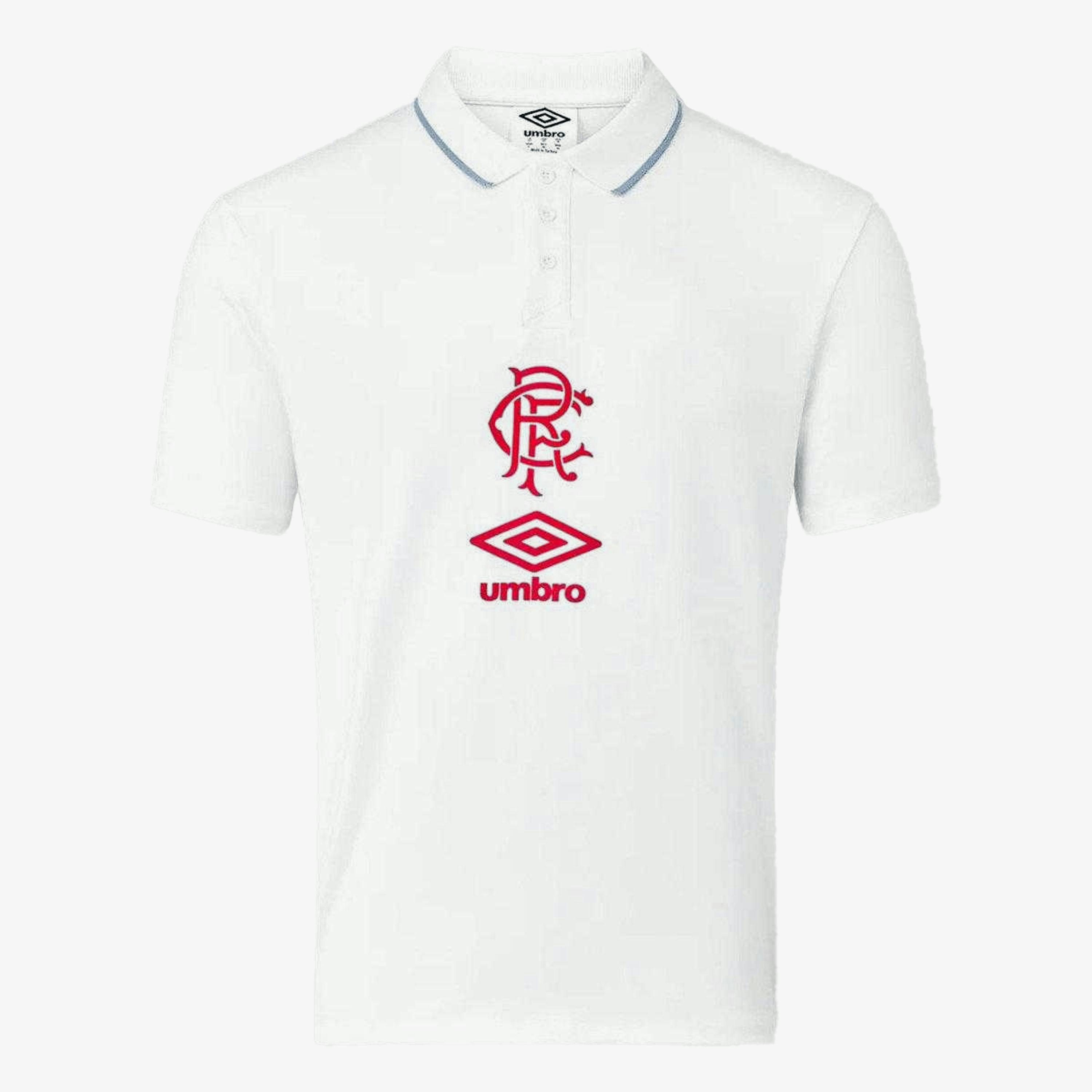 Umbro Mens Rangers FC Short-Sleeved Travel Polo Shirt , view 1 of 1