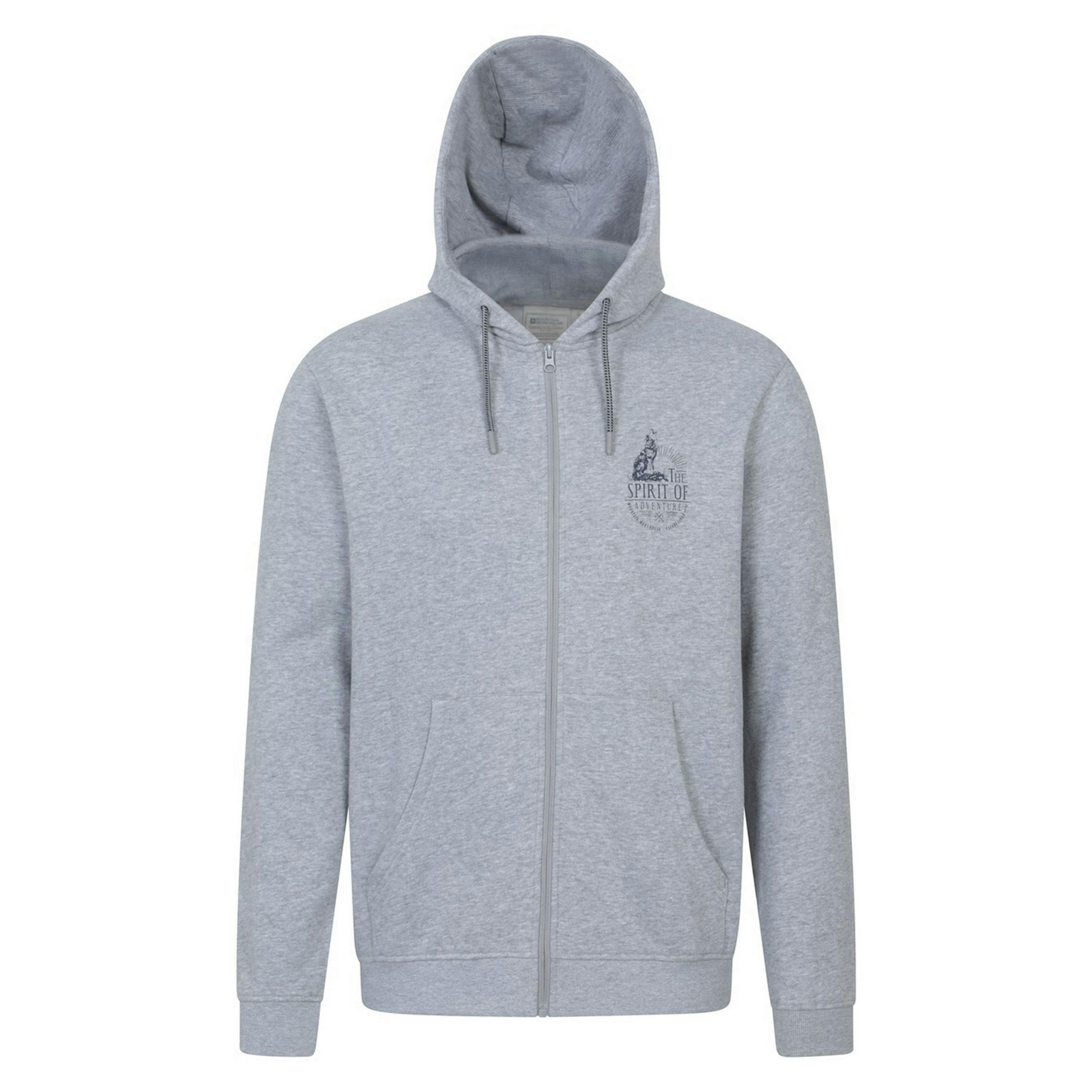 Mountain Warehouse Mens Spirit Of Adventure Full Zip Hoodie , view 1 of 4