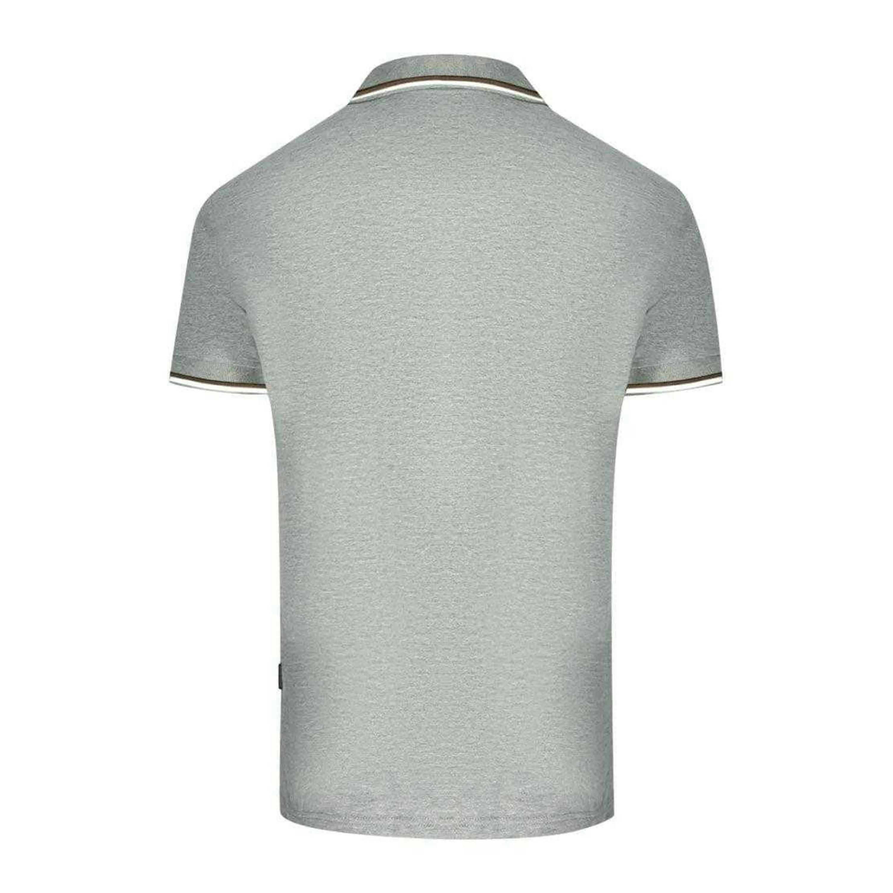 Aquascutum Unisex Adult London Tipped Polo Shirt , view 2 of 2