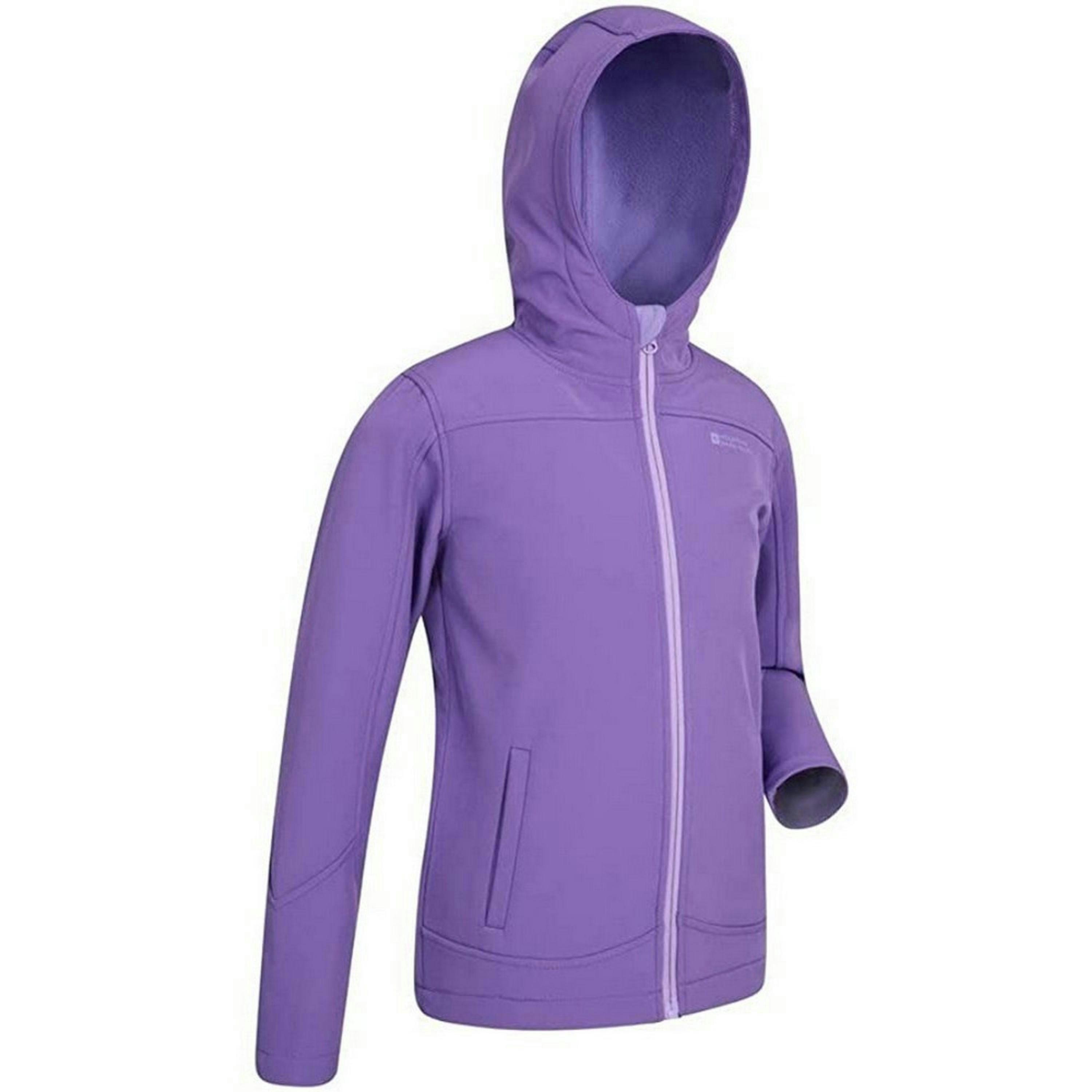 Mountain Warehouse Childrens/Kids Exodus Water Resistant Soft Shell Jacket , view 4 of 5