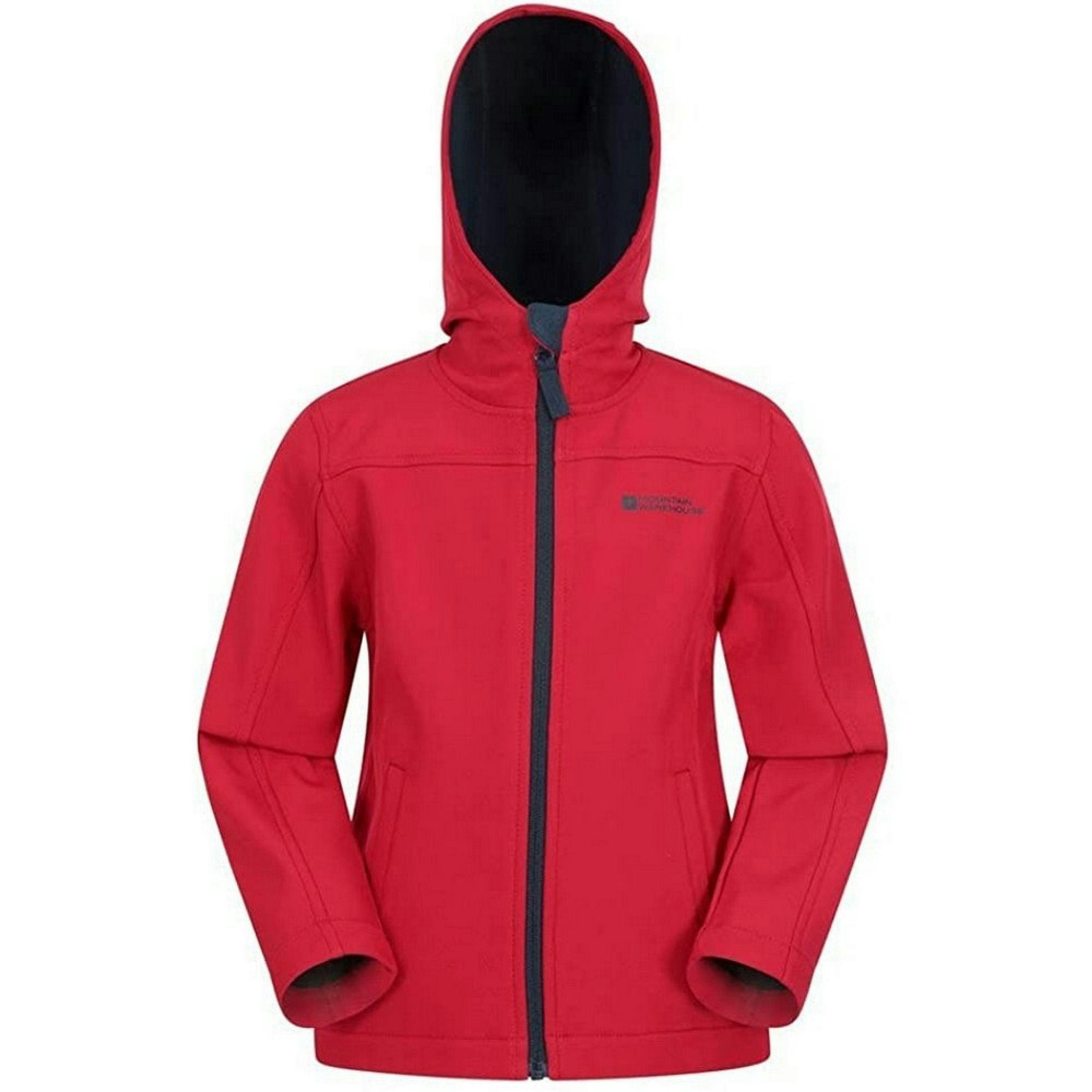Mountain Warehouse Childrens/Kids Exodus Water Resistant Soft Shell Jacket , view 1 of 6