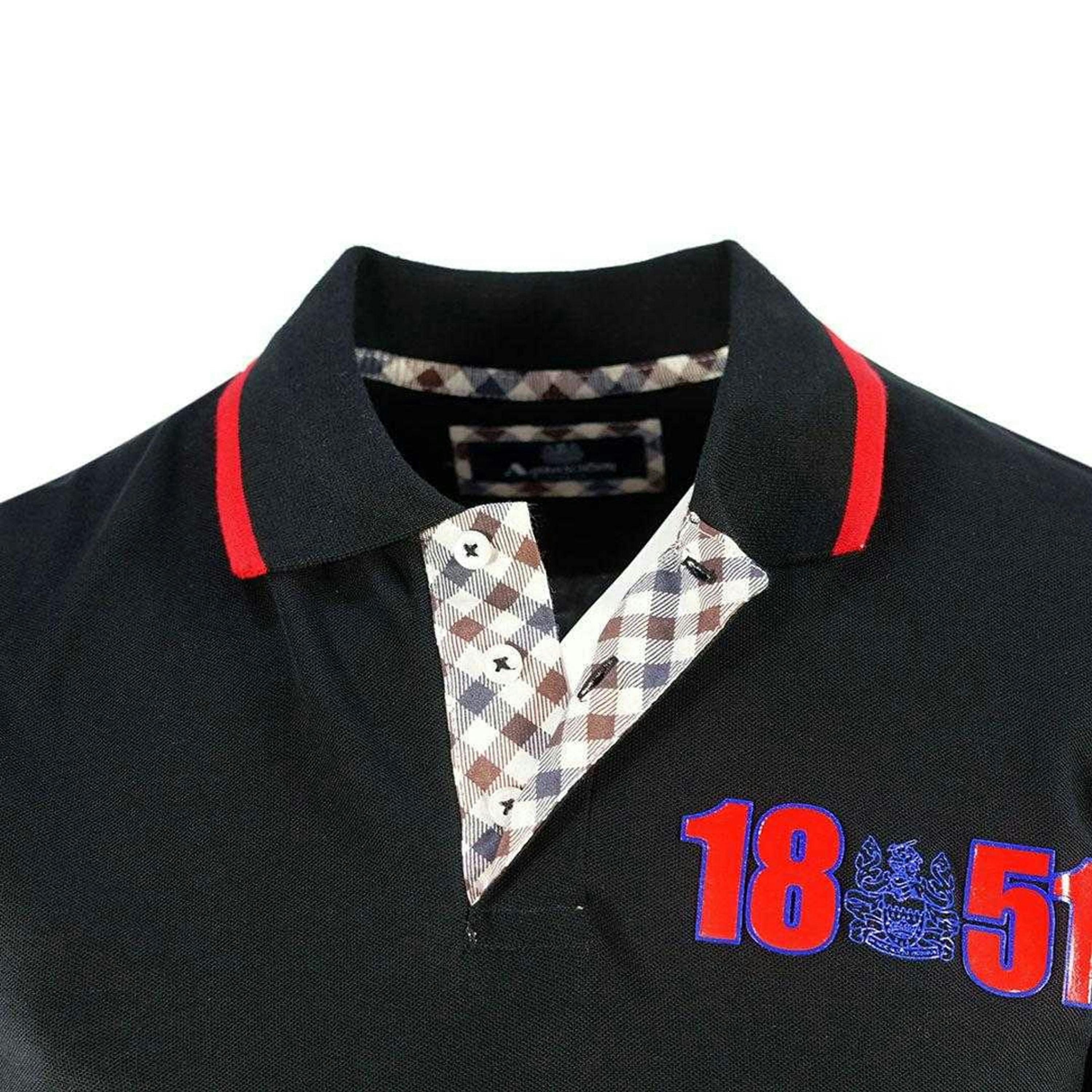 Aquascutum Unisex Adult London 1851 Polo Shirt , view 4 of 4