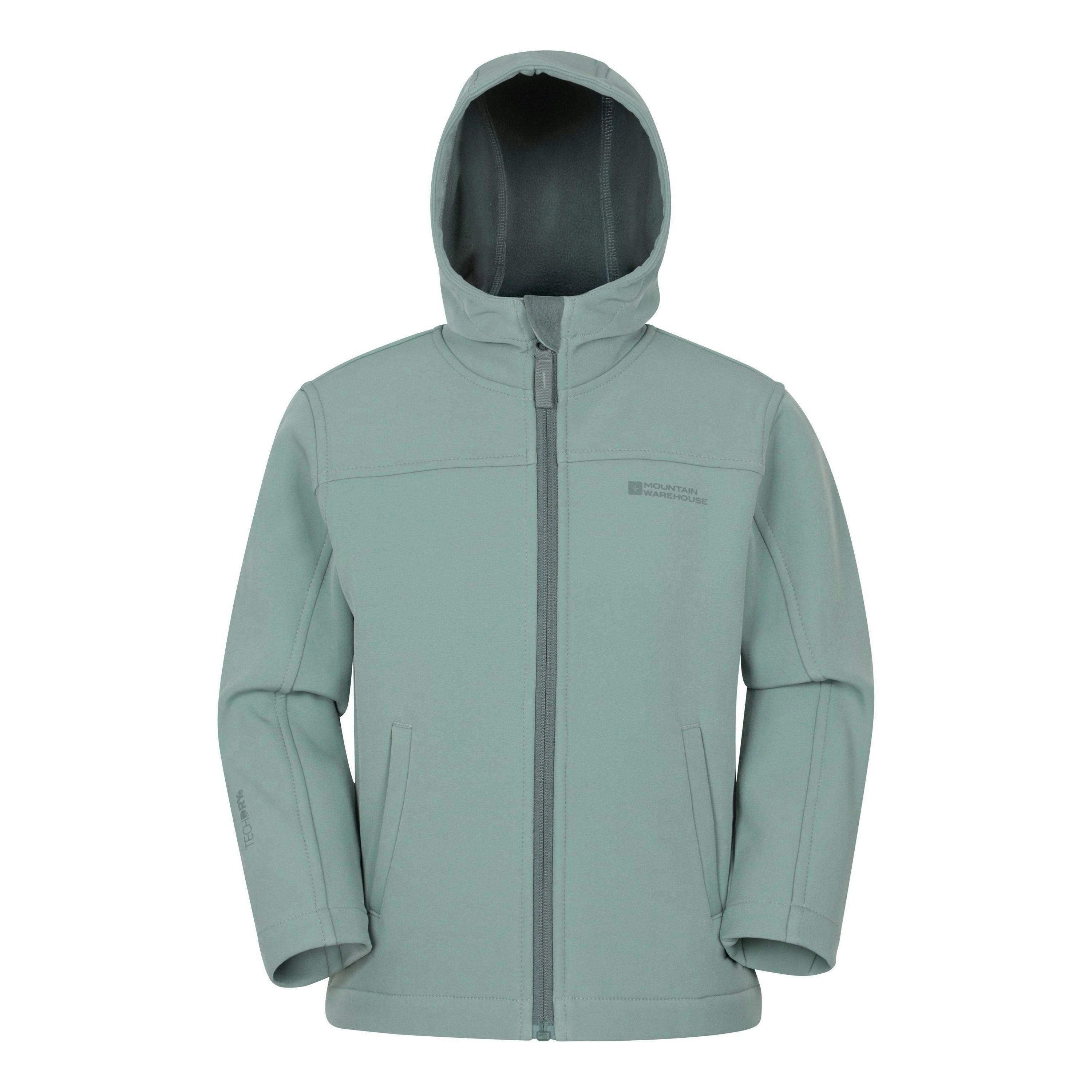 Mountain Warehouse Childrens/Kids Water Resistant Soft Shell Jacket , view 1 of 4