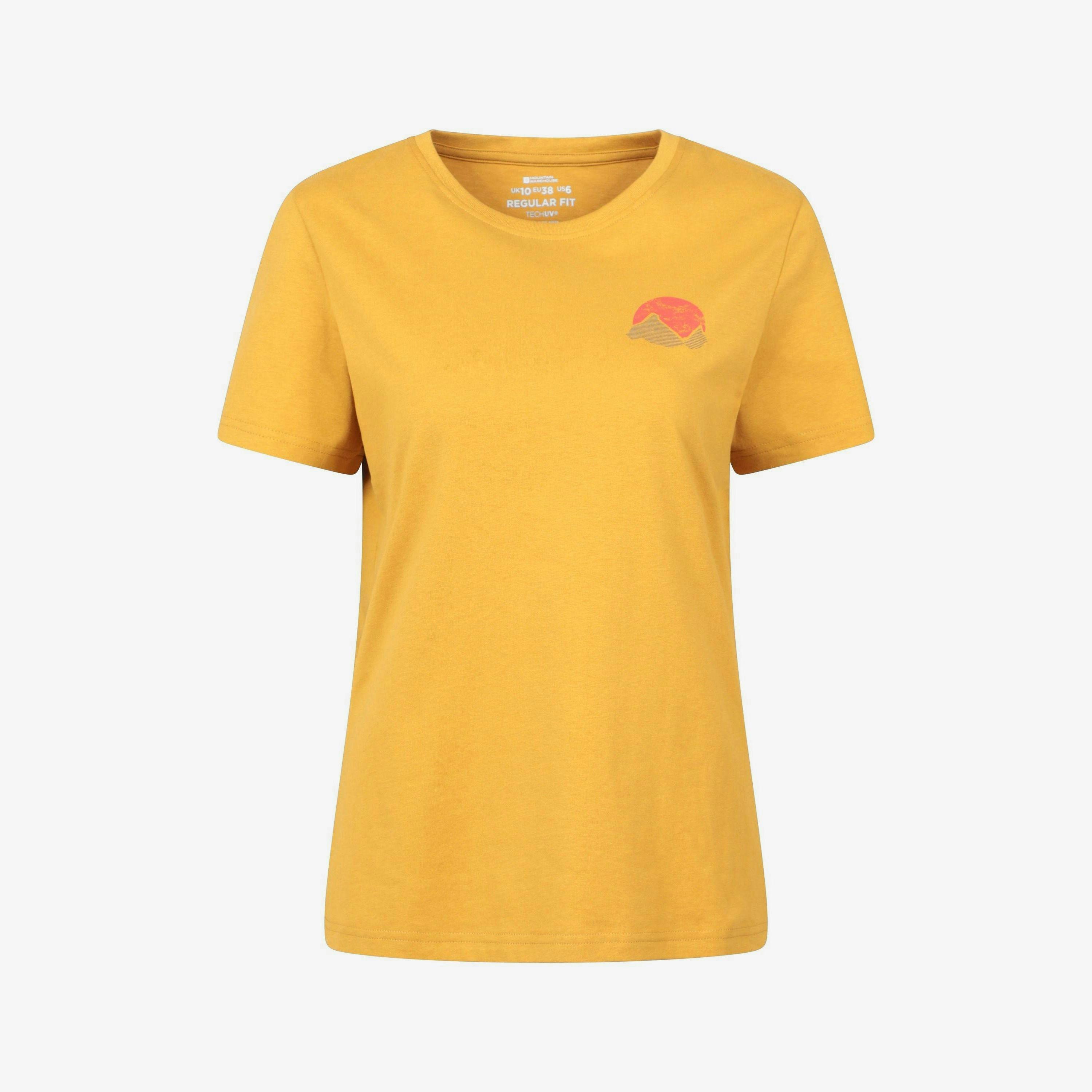 Mountain Warehouse Womens/Ladies Sunset Back Print T-Shirt , view 1 of 3