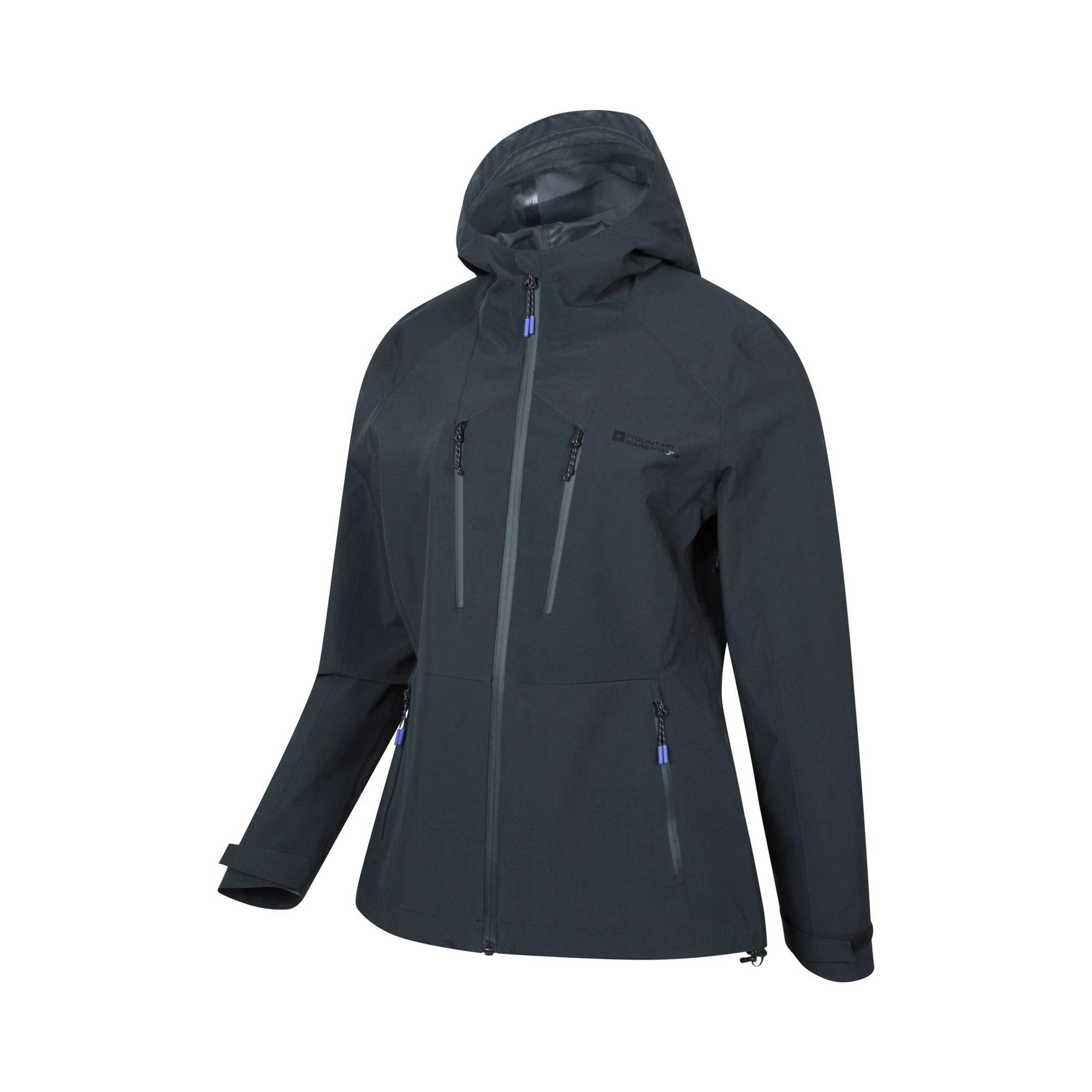 Mountain Warehouse Womens/Ladies Rainstorm 2.5 Layered Waterproof Jacket , view 3 of 5