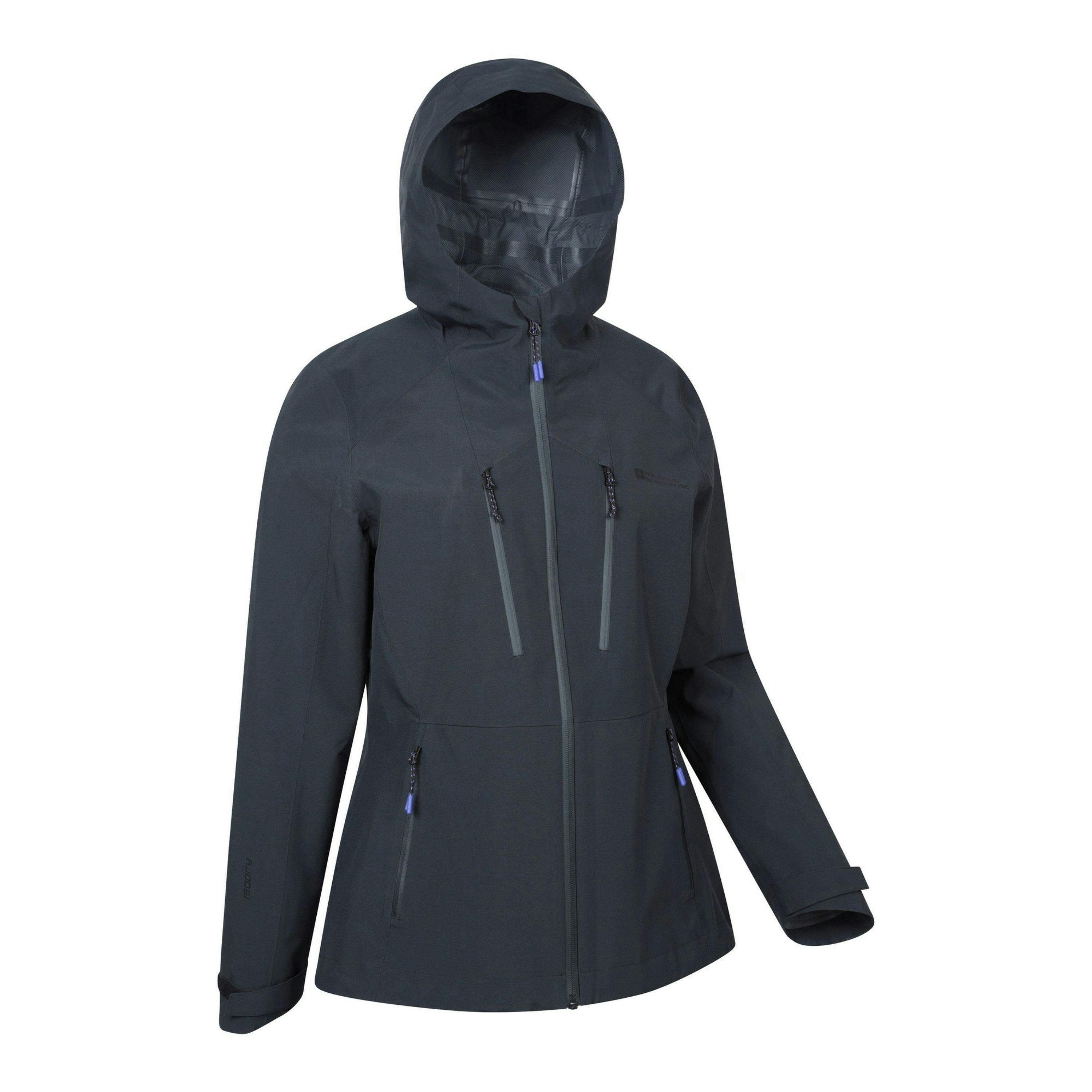 Mountain Warehouse Womens/Ladies Rainstorm 2.5 Layered Waterproof Jacket , view 4 of 5