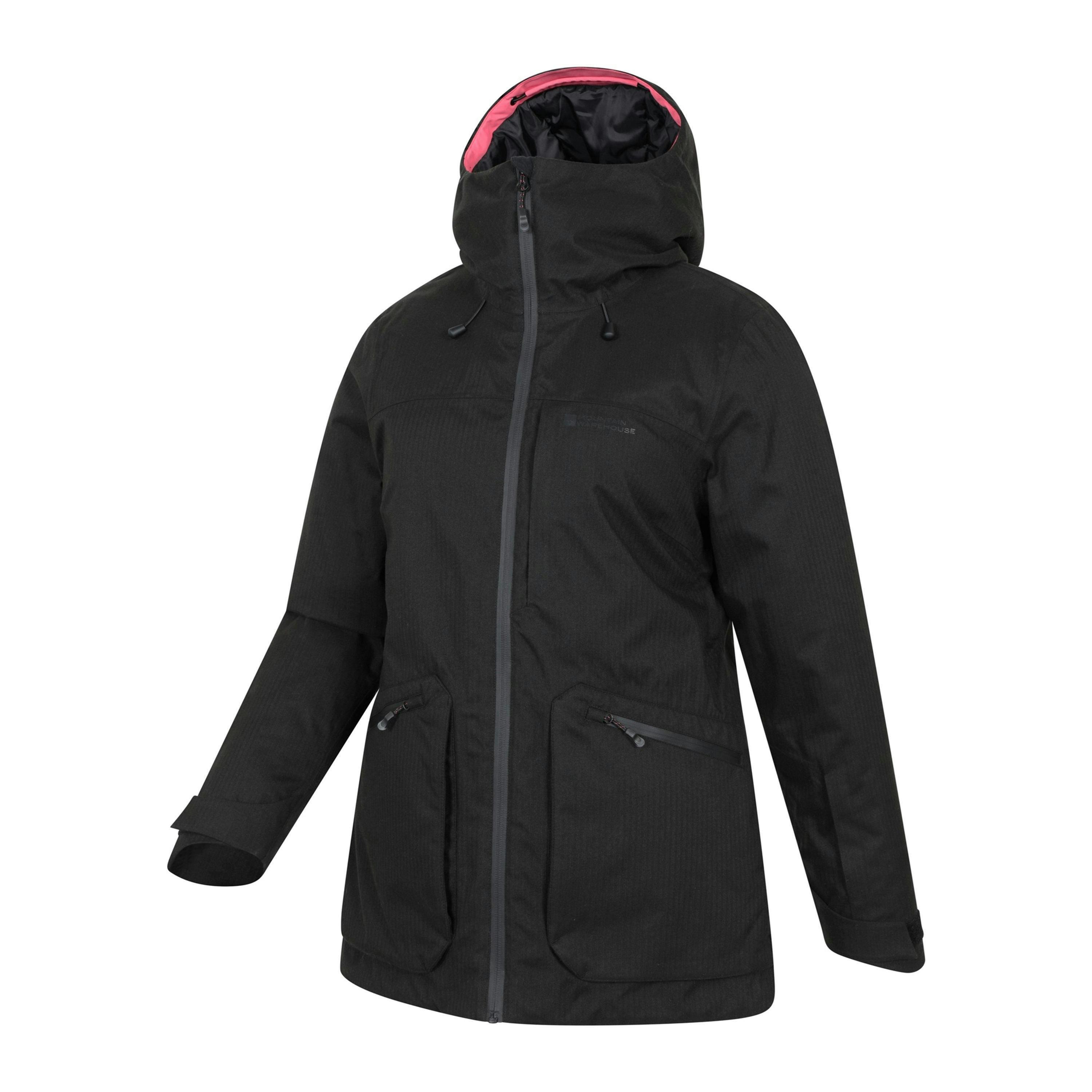 Mountain Warehouse Womens/Ladies Verbier Textured Waterproof Ski Jacket , view 3 of 4
