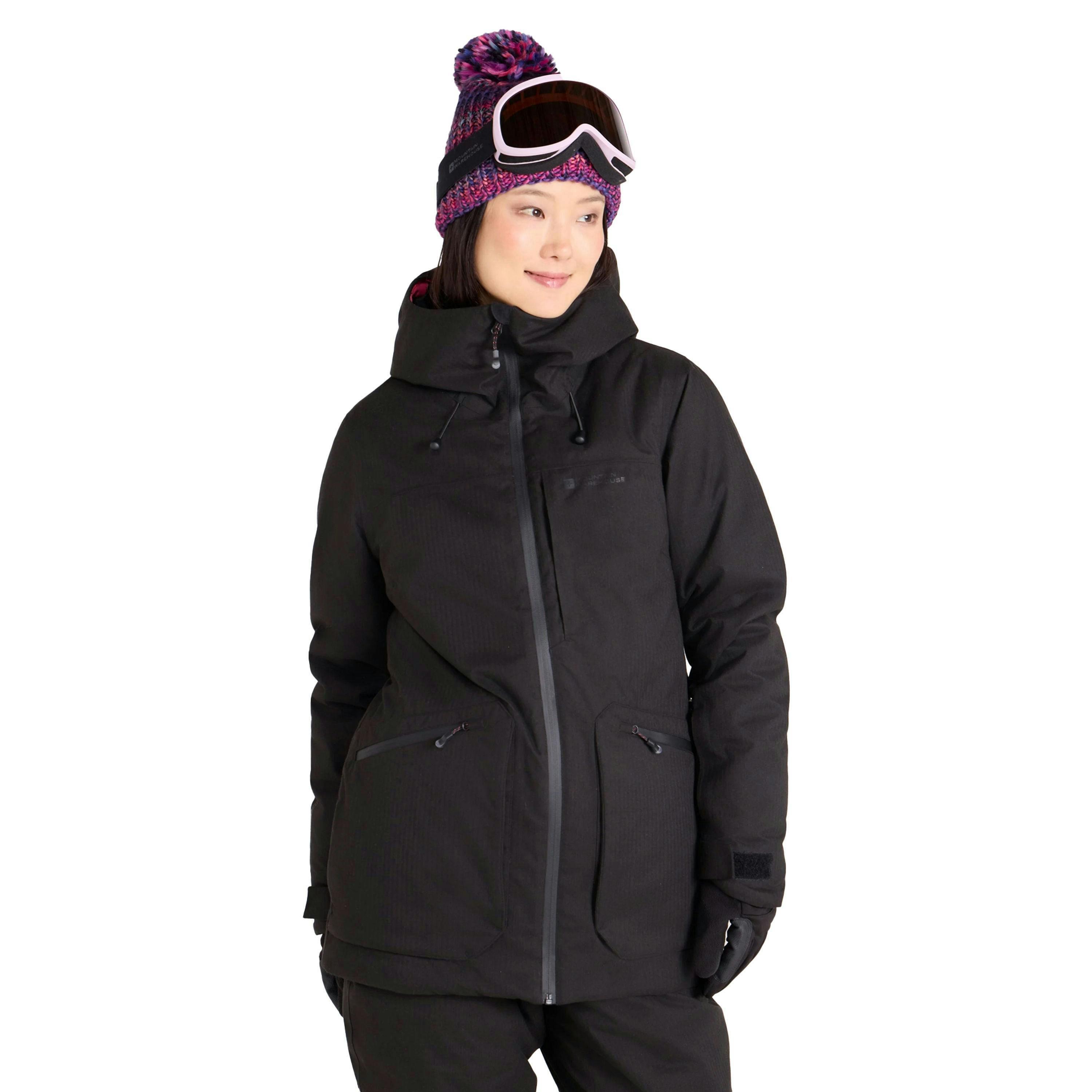 Mountain Warehouse Womens/Ladies Verbier Textured Waterproof Ski Jacket , view 4 of 4