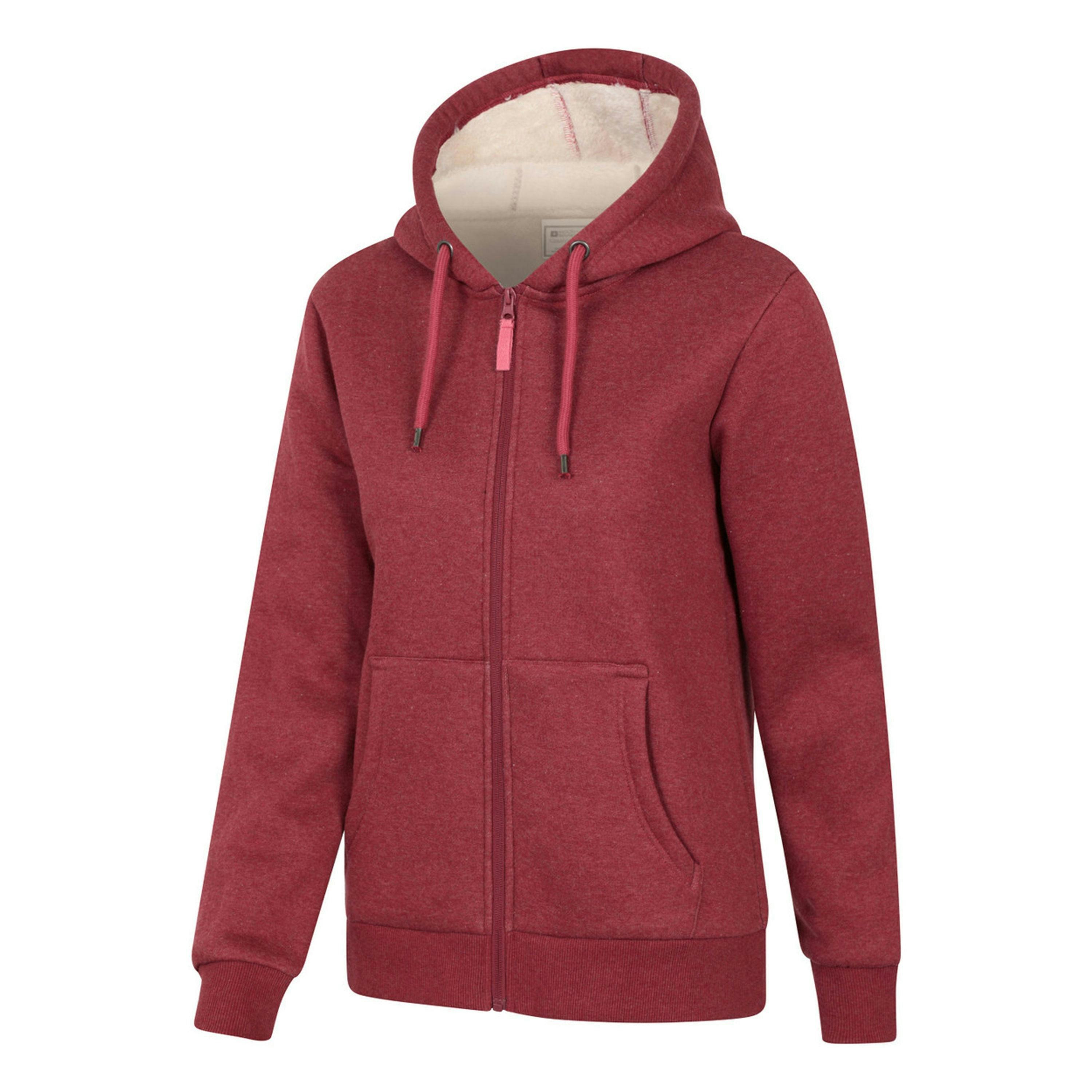 Mountain Warehouse Womens/Ladies Dalton Sherpa Lined Full Zip Hoodie , view 3 of 4