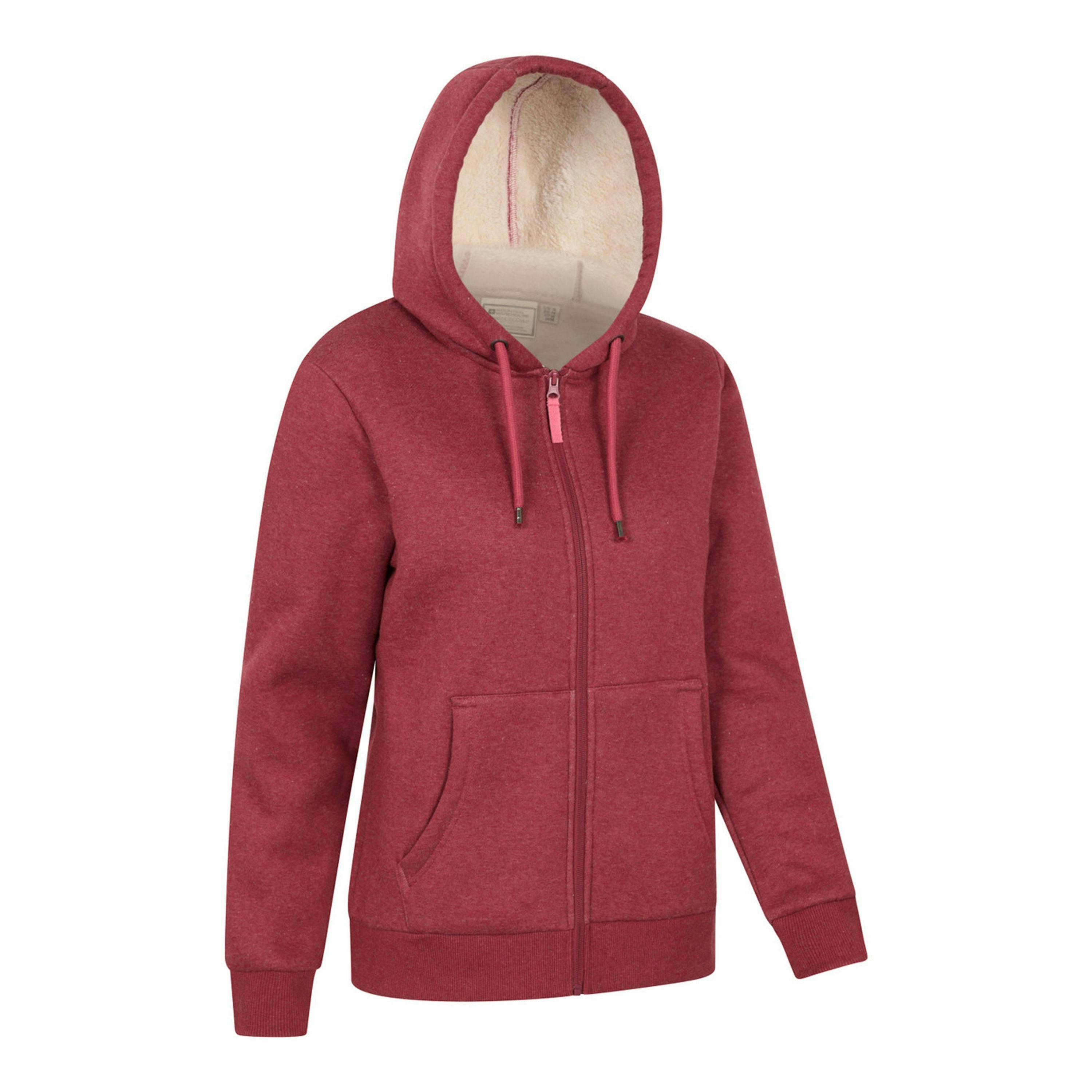 Mountain Warehouse Womens/Ladies Dalton Sherpa Lined Full Zip Hoodie , view 4 of 4