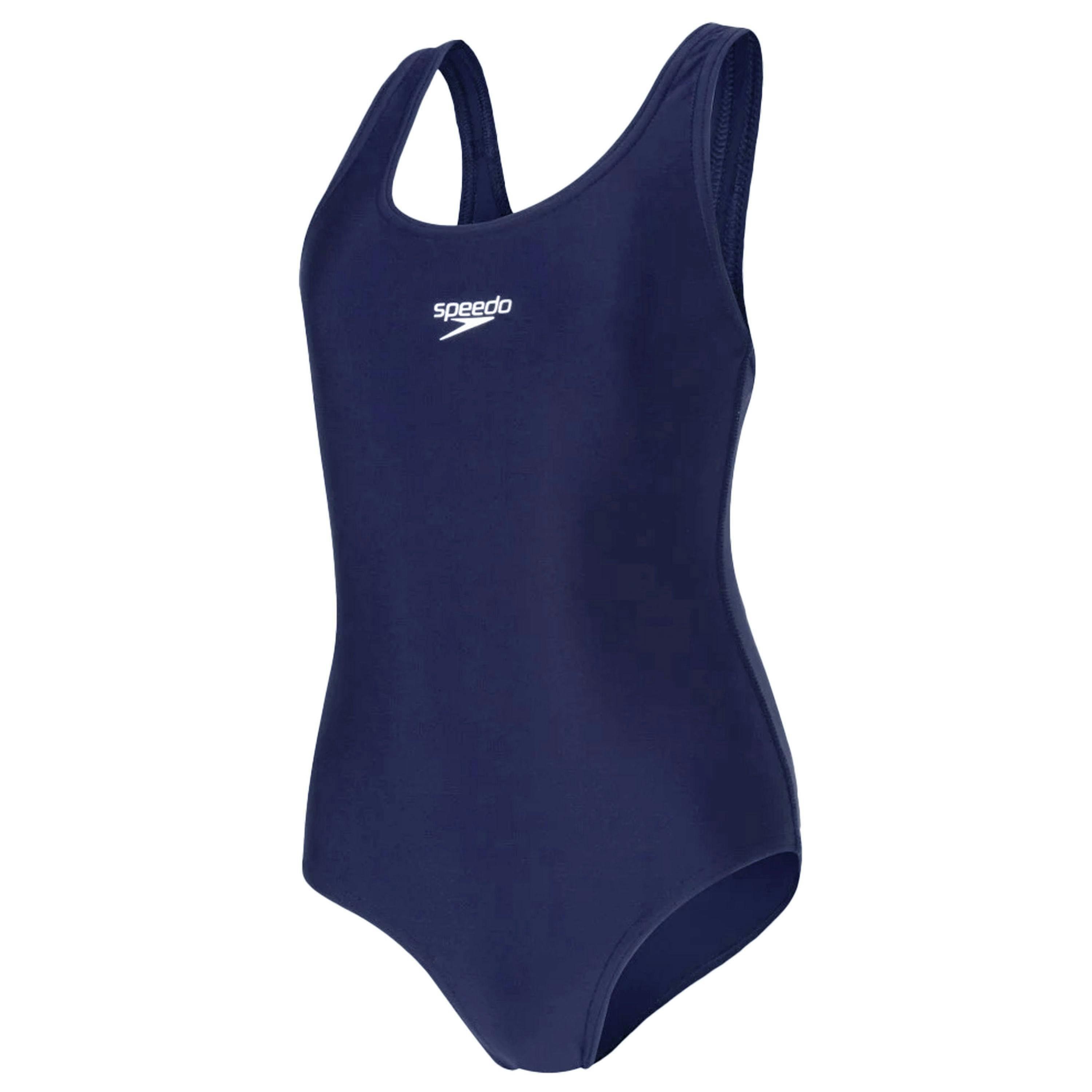 Speedo Girls Medalist One Piece Swimsuit , view 1 of 2