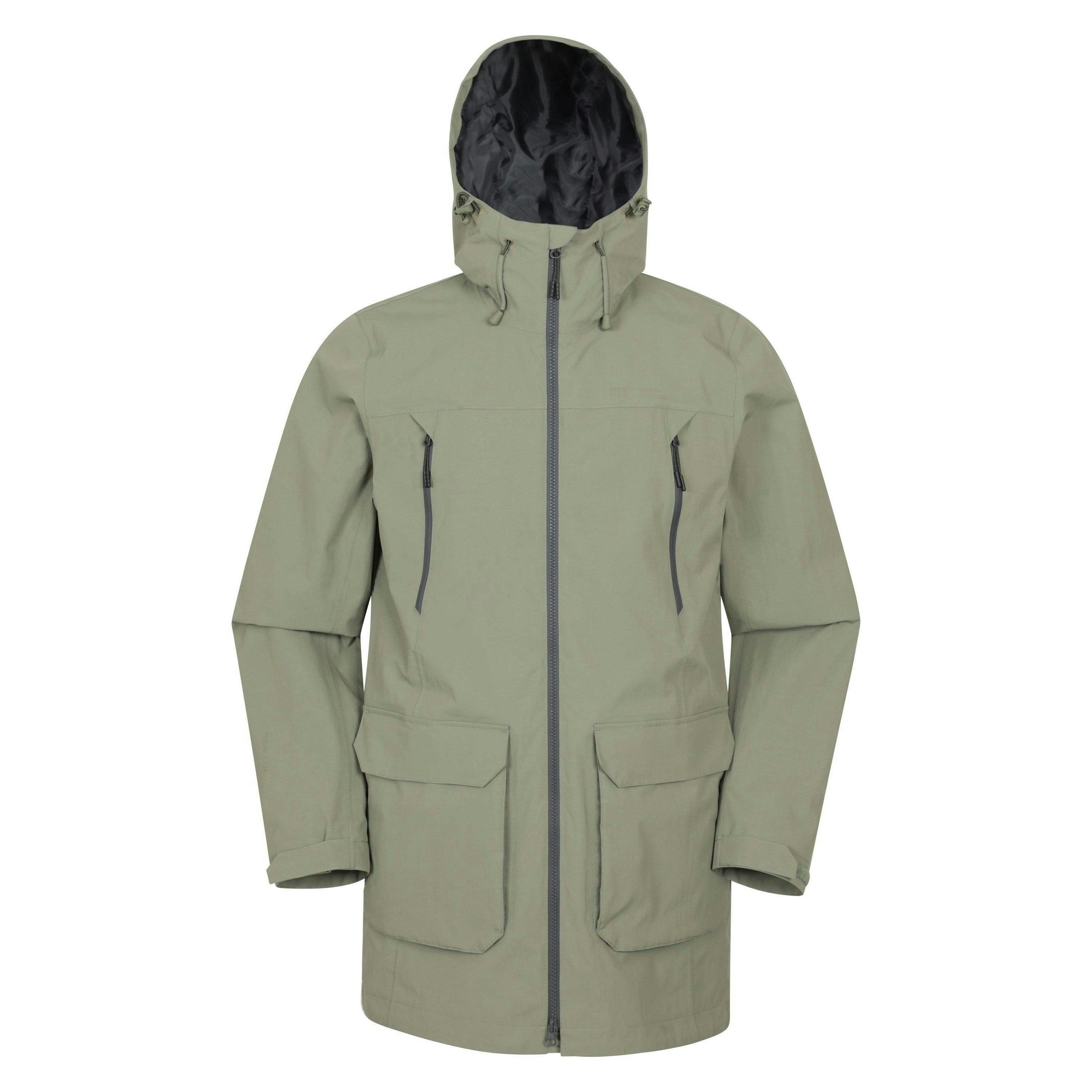 Mountain Warehouse Mens Hastings Long Waterproof Jacket , view 1 of 1