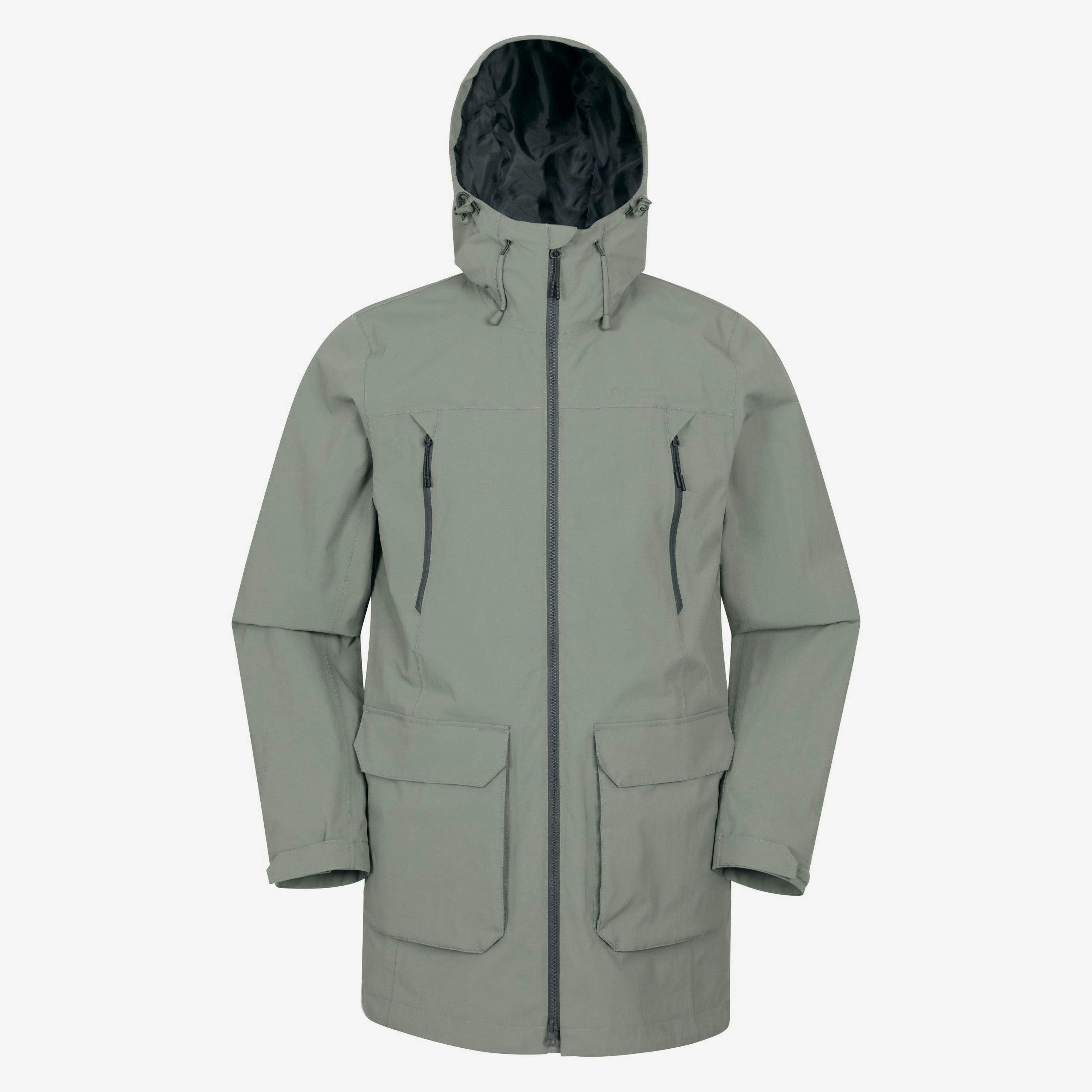 Mountain Warehouse Mens Hastings Long Waterproof Jacket , view 1 of 1