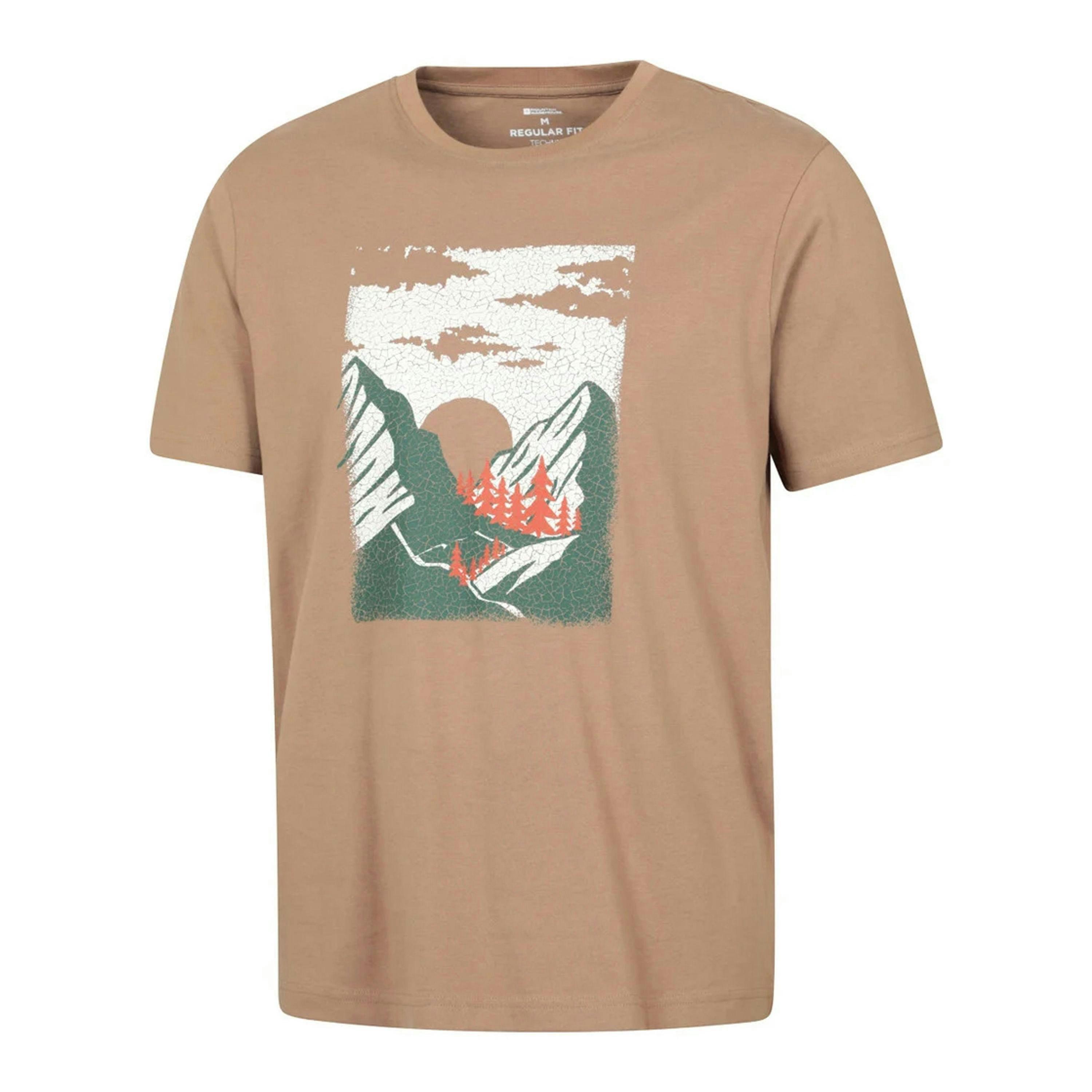 Mountain Warehouse Mens Mountain T-Shirt , view 3 of 4